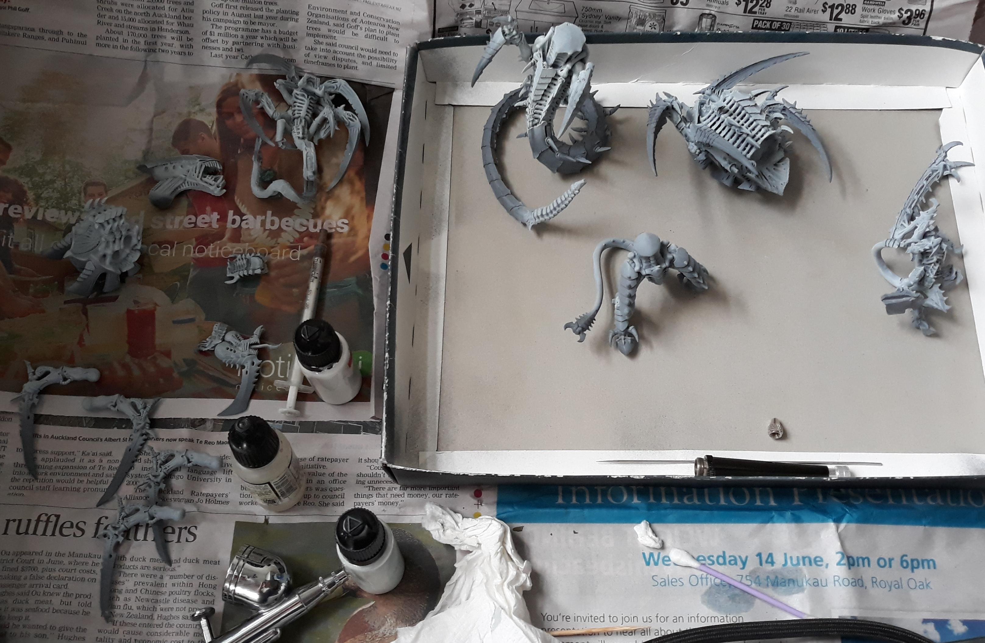 Tyranids Airbrush