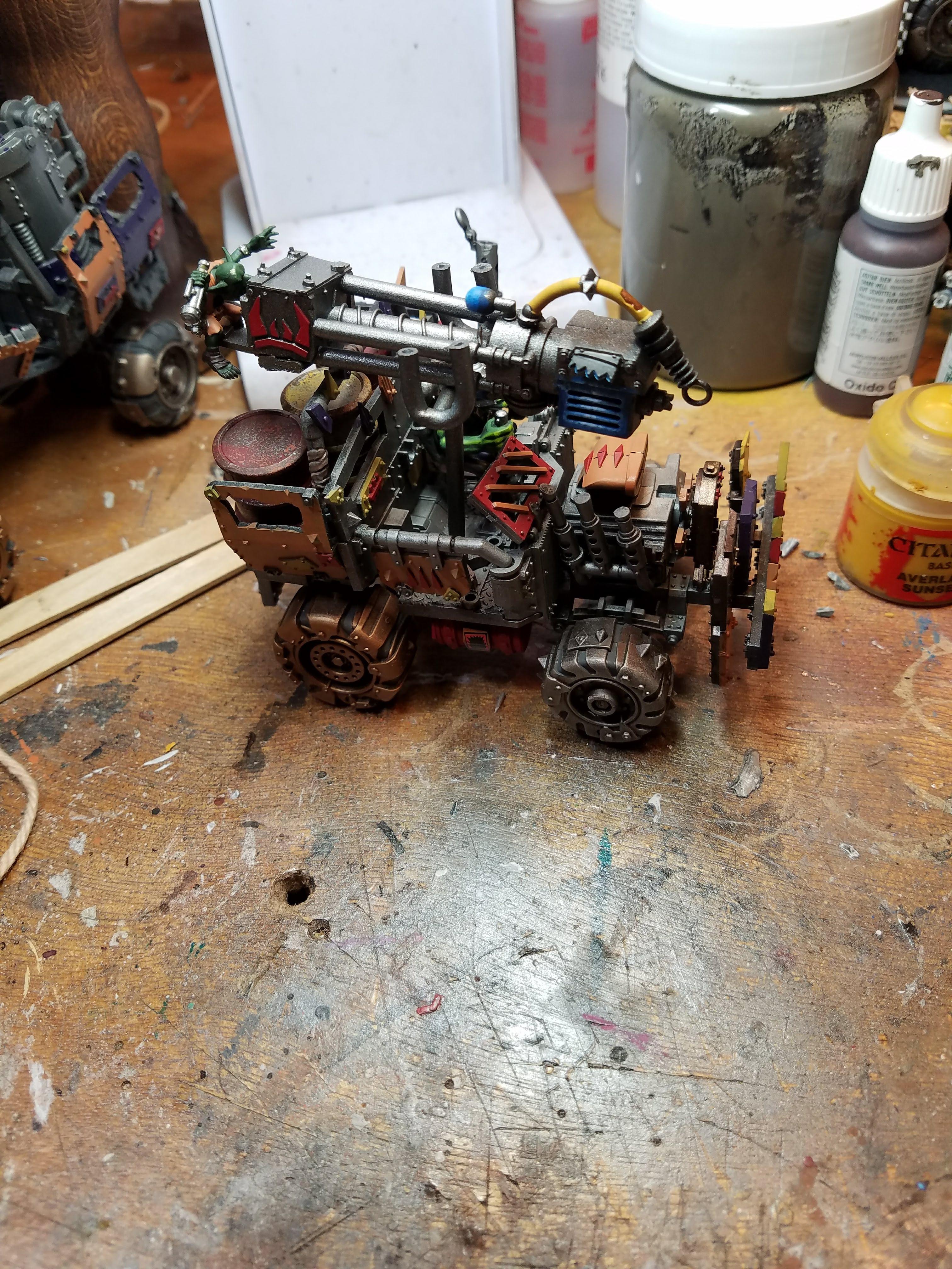 Skorcha with Gun in place