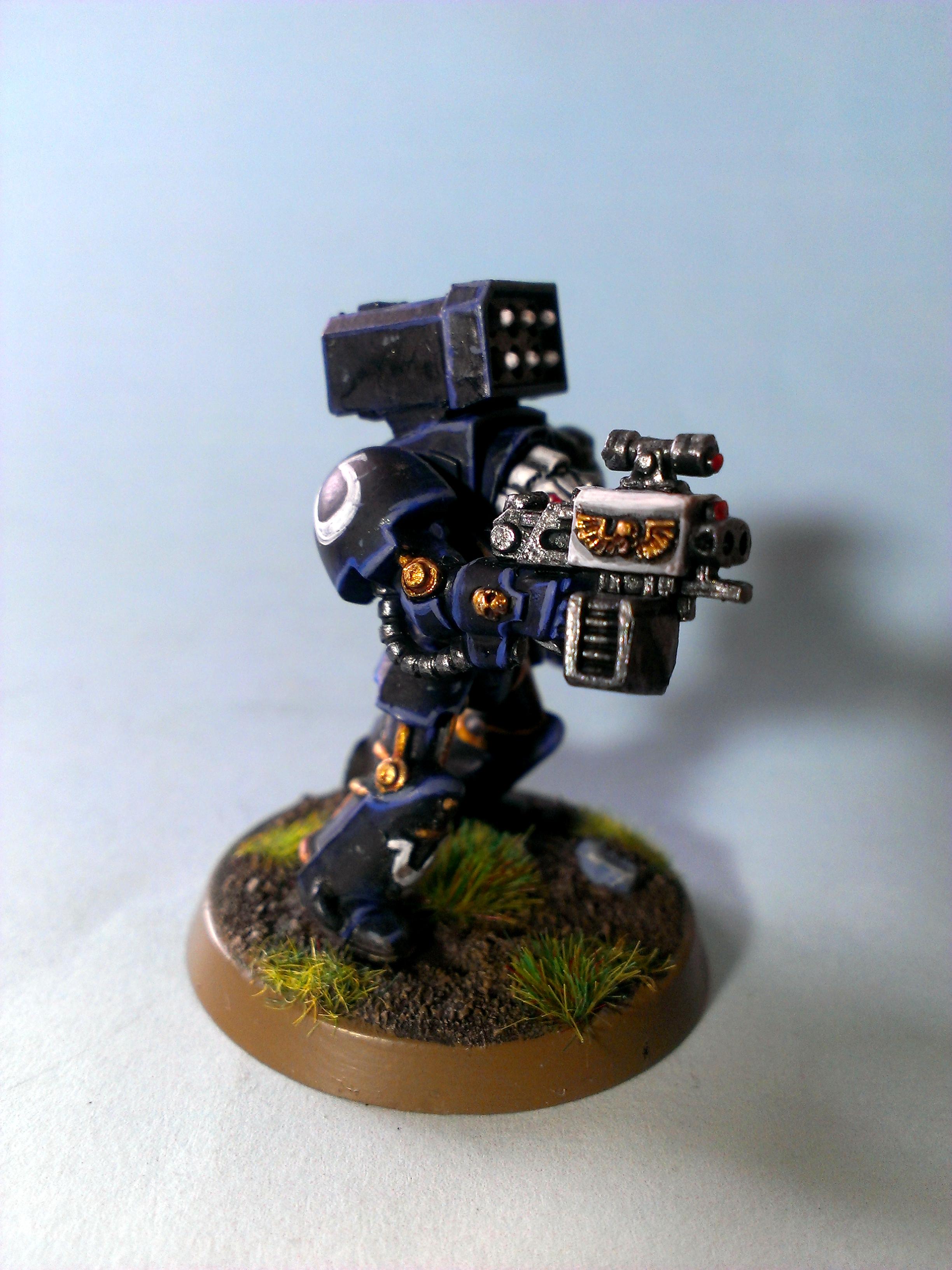 Space Marines, Terminator Armor, Ultramarines