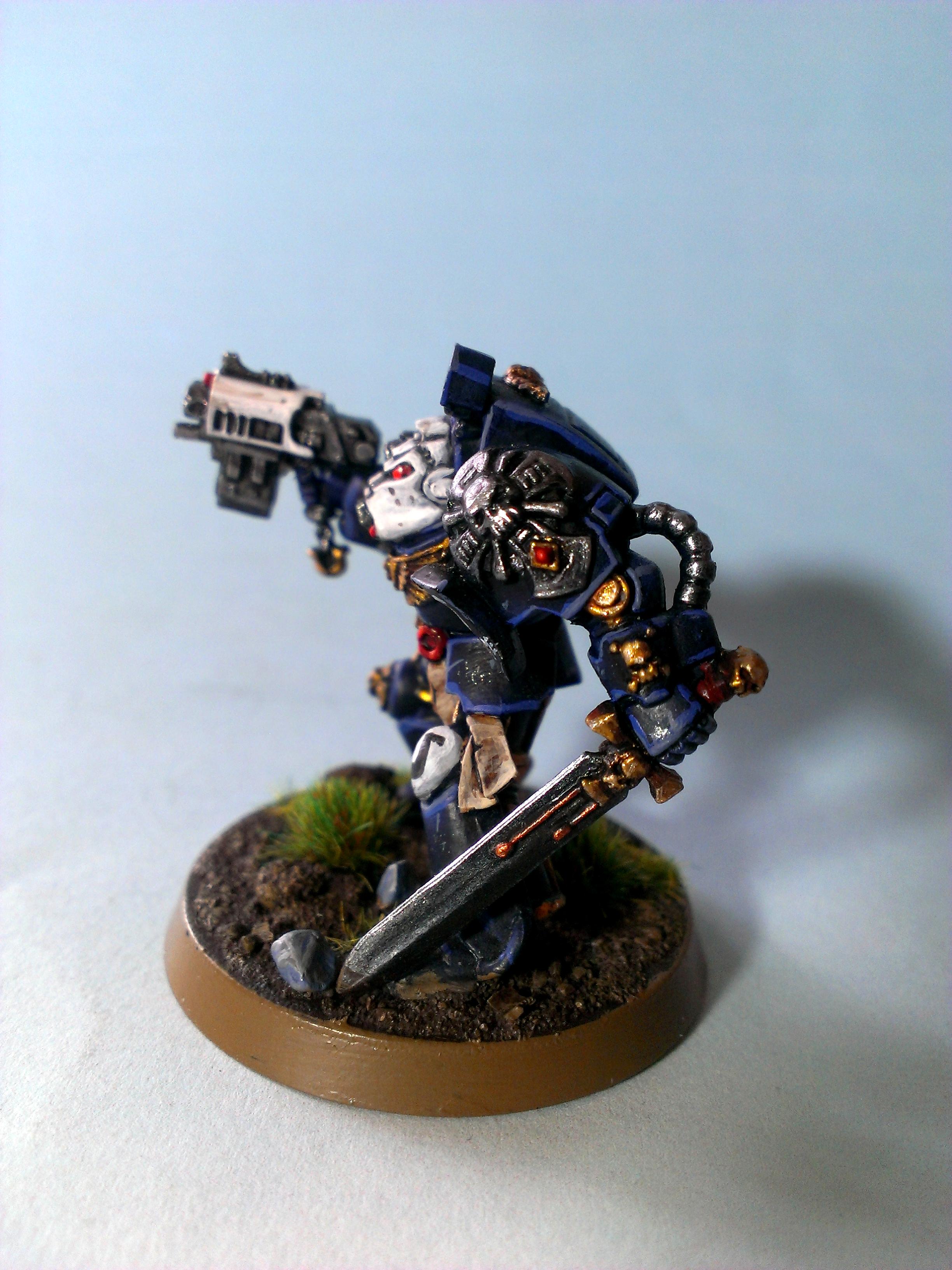 Space Marines, Terminator Armor, Ultramarines