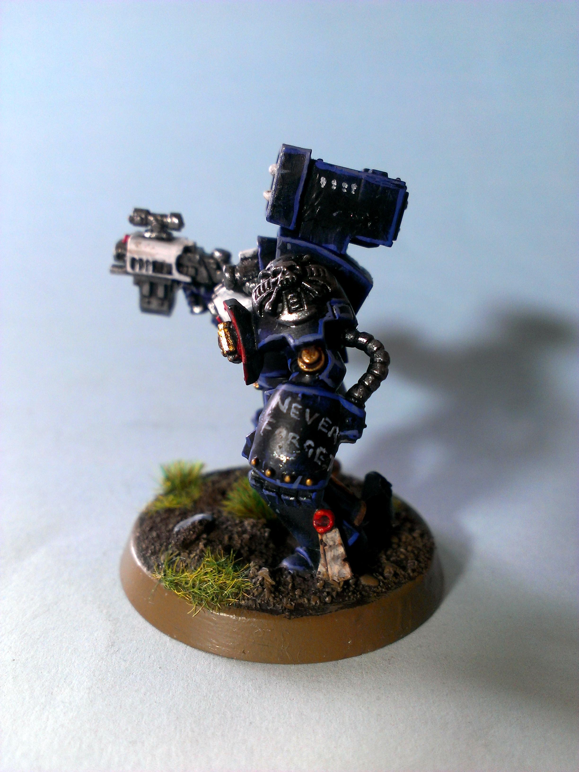 Space Marines, Terminator Armor, Ultramarines