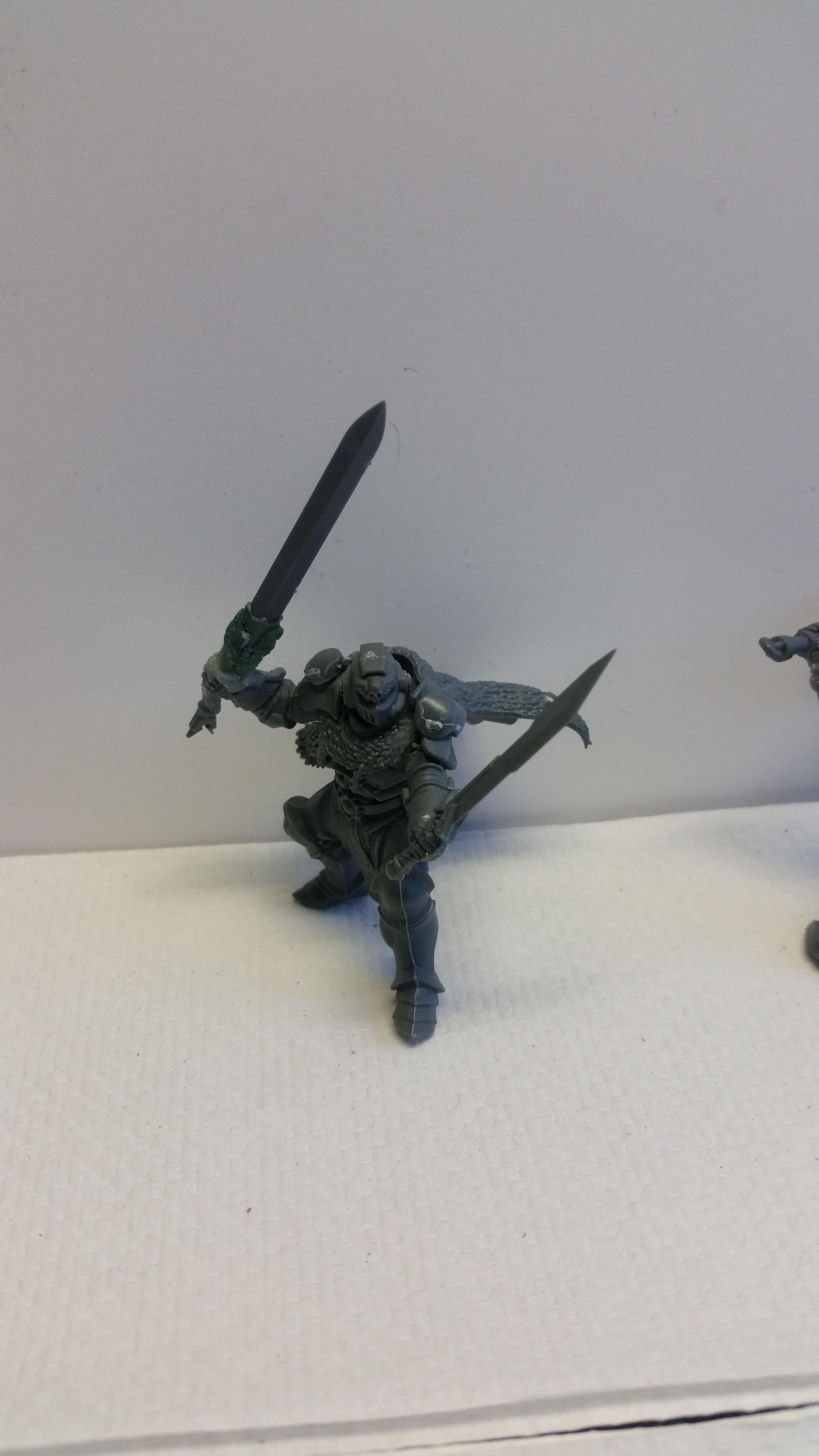 Astartes, Honor Guard, Kit Bash, Ultramarines, Warhammer 40,000, Work In Progress