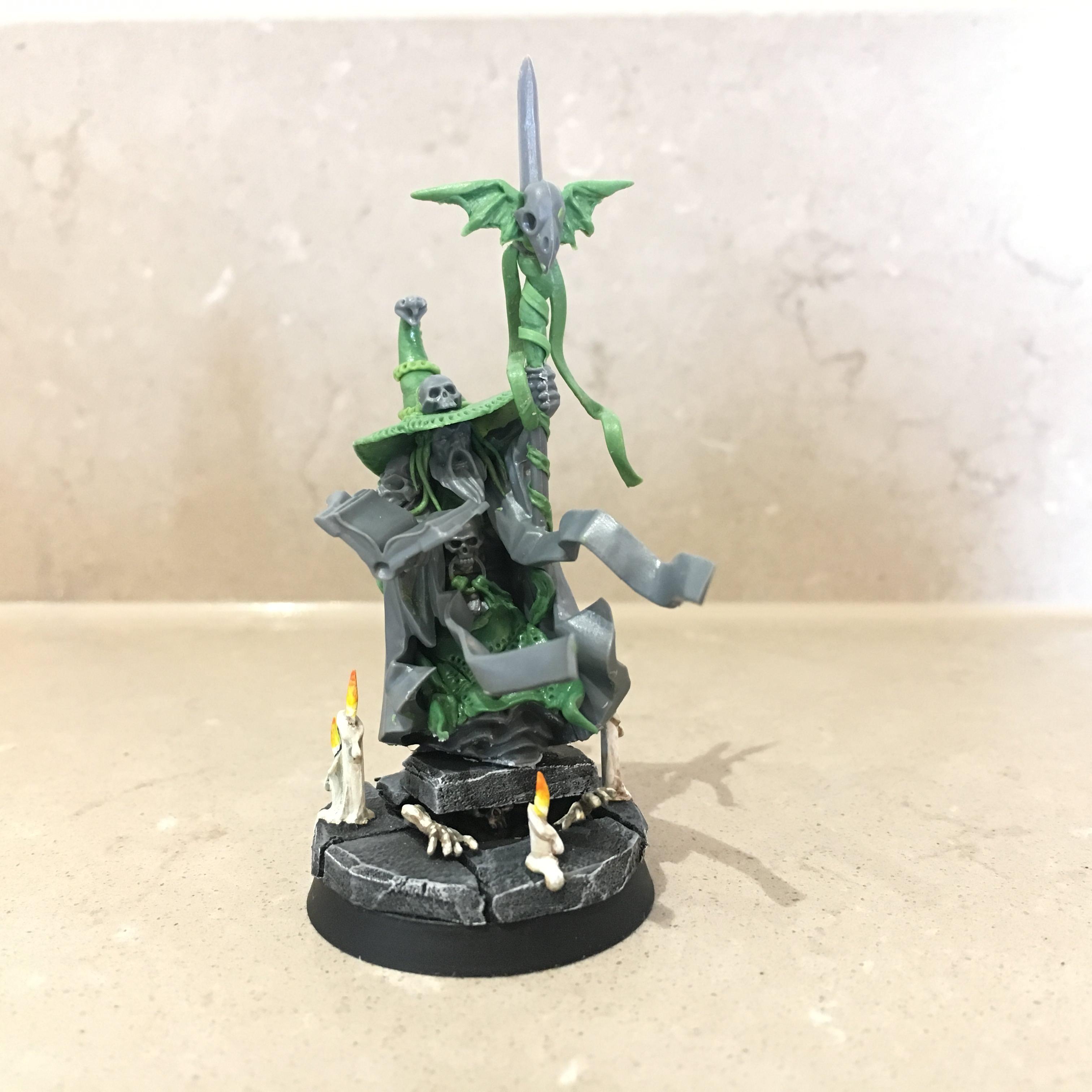 Age Of Sigmar, Greenstuff, Kemmler, Necromancer, Undead, Warhammer Fantasy