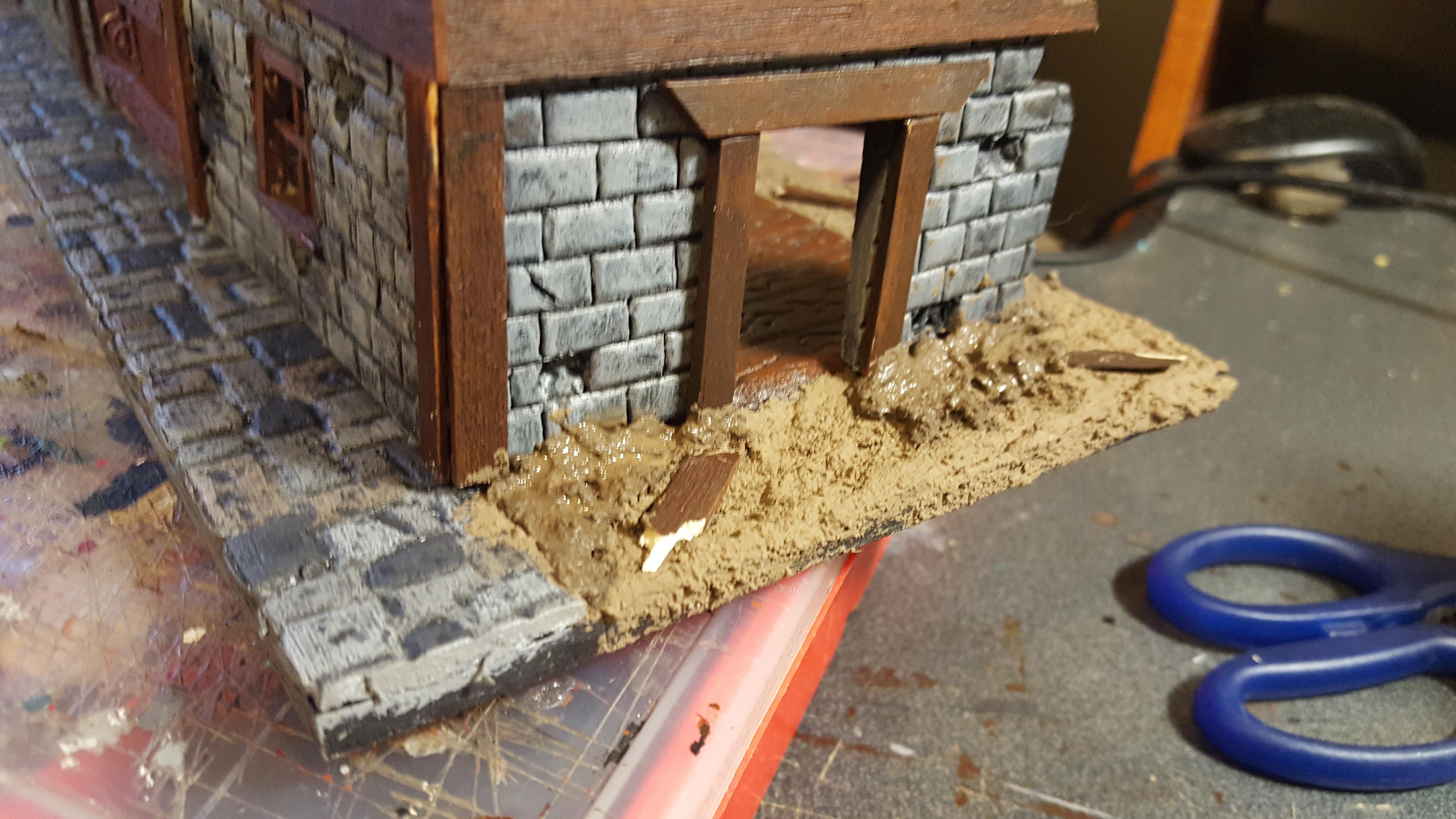 Mordheim, Ruins, Scratch Build, Terrain