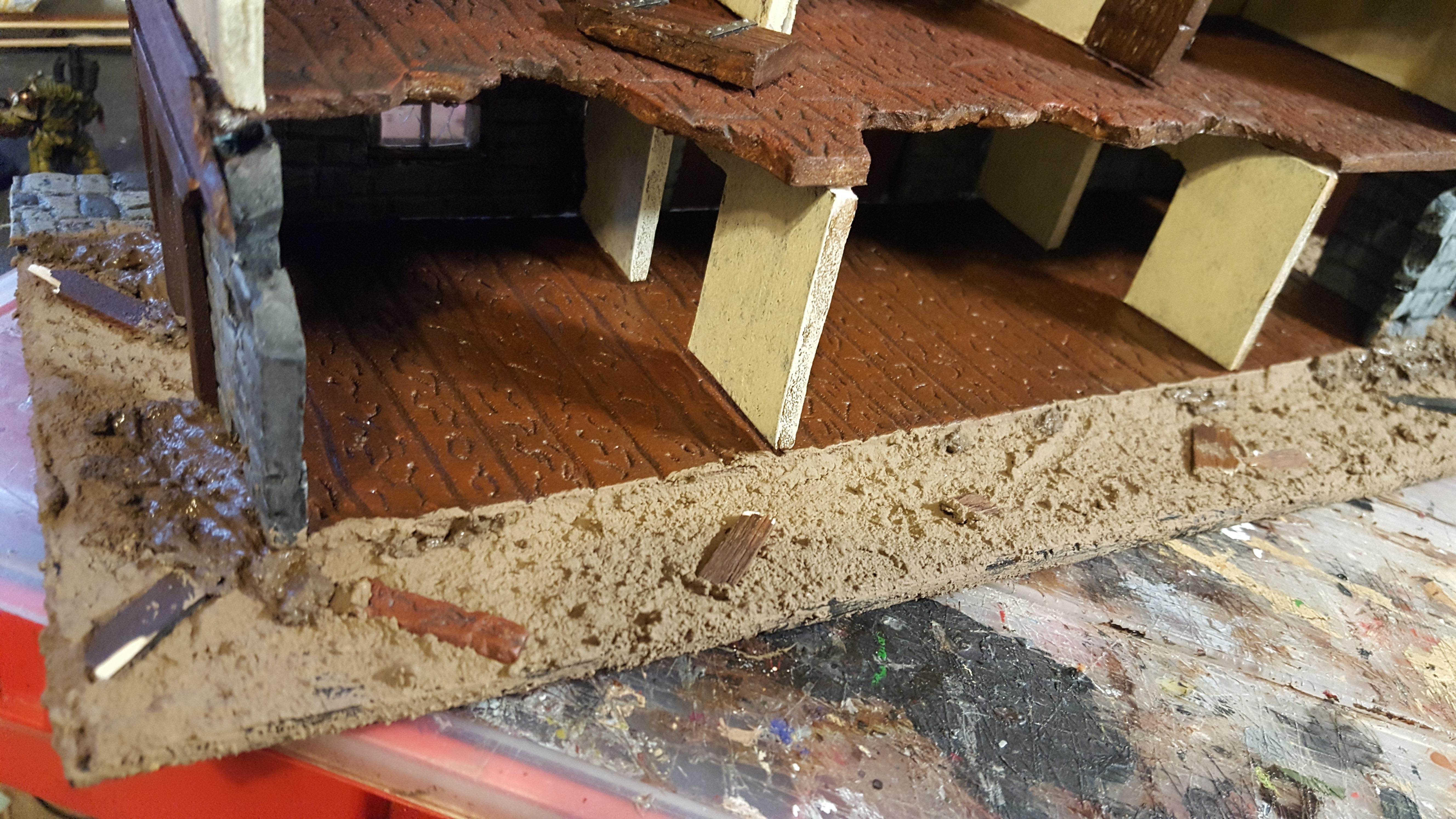 Mordheim, Ruins, Scratch Build, Terrain