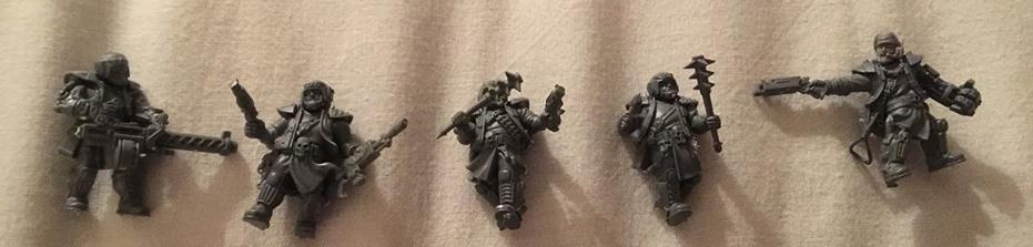 Gang, Imperial Guard, Necromunda, Necromundan Spiders, Orlock