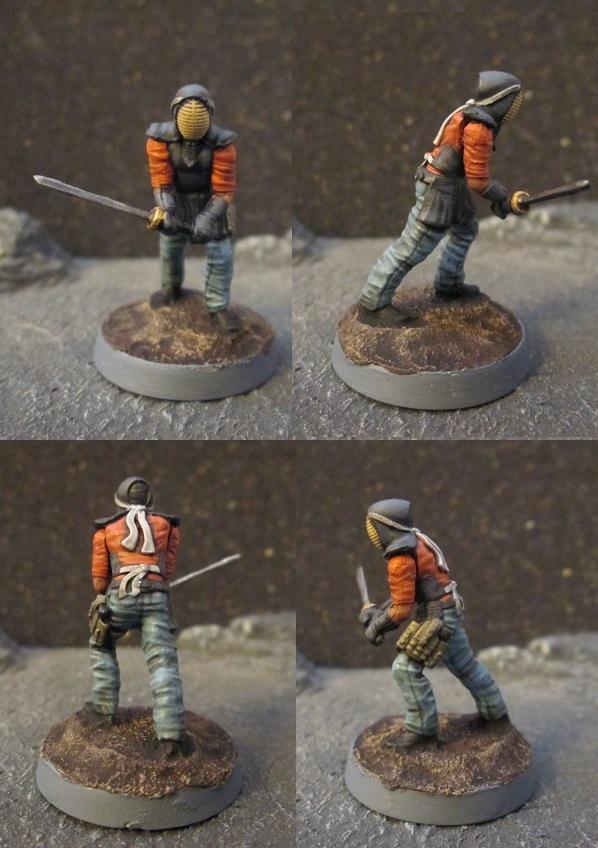Survivor with Kendo gear