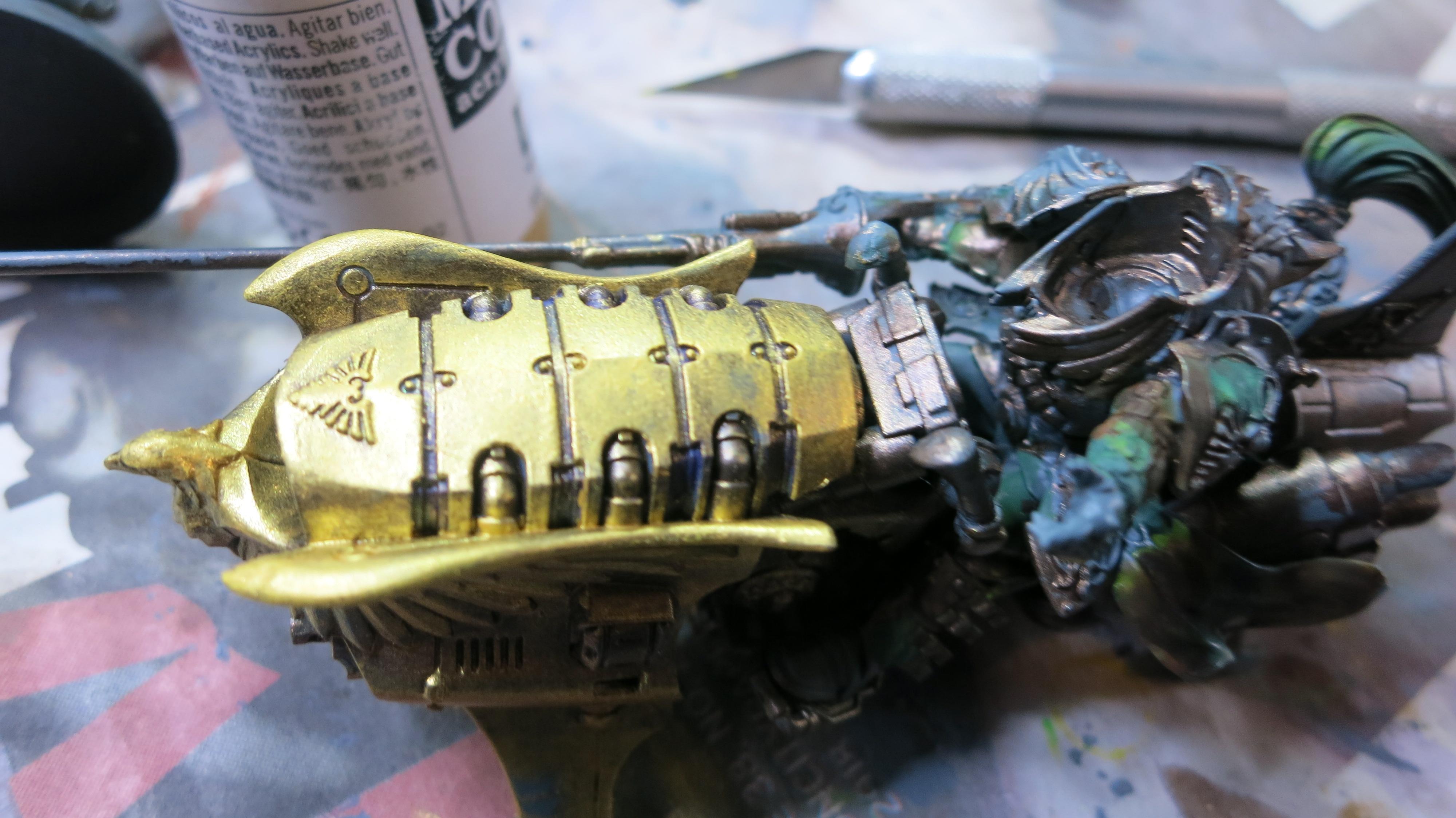 Adeptus Custodes, Adeptus Praetors, Dawneagle Jetbike, Shield Captain