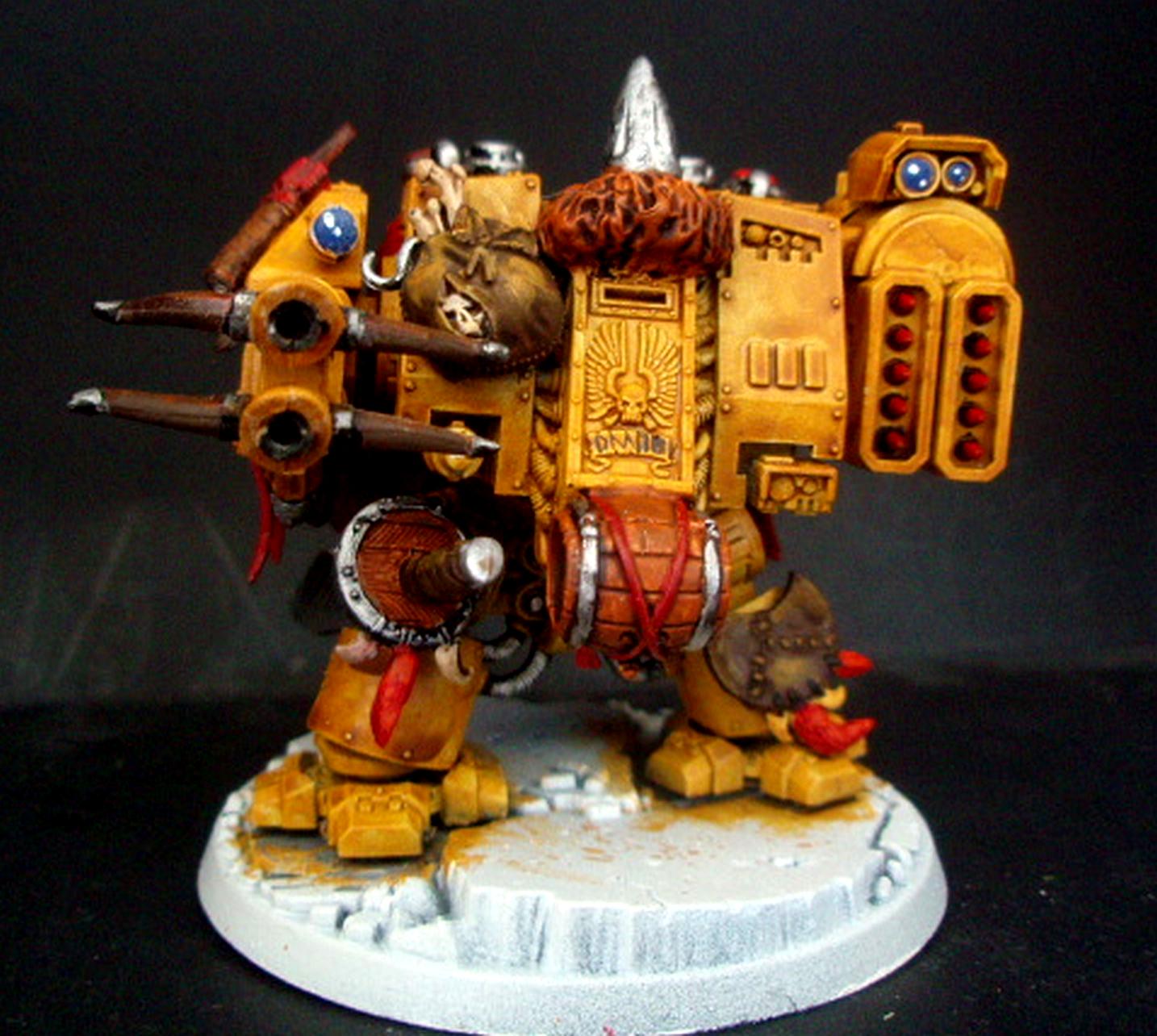 Dreadnought, Lascannon, Mongol, White Scars