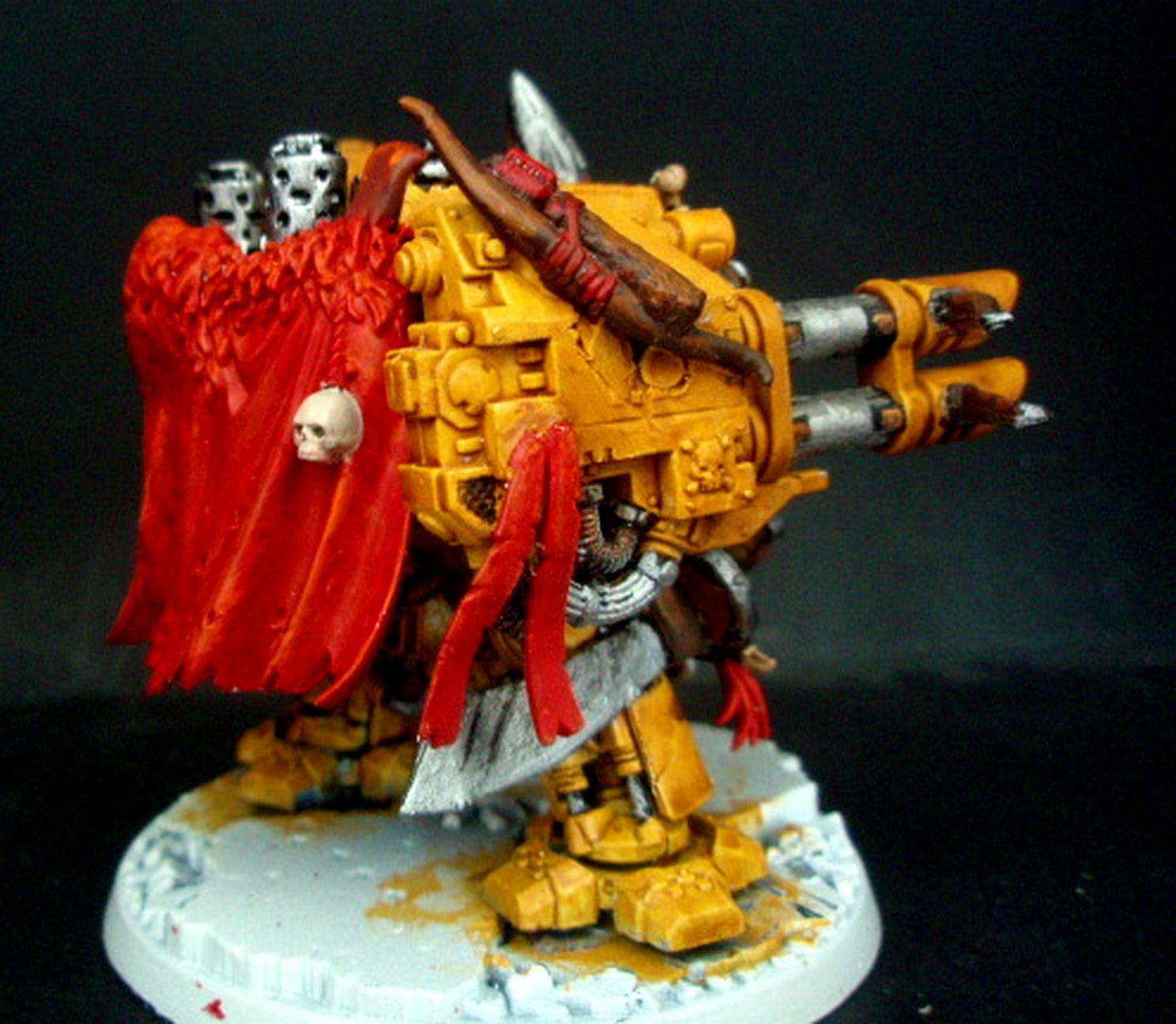 Dreadnought, Lascannon, Mongol, White Scars