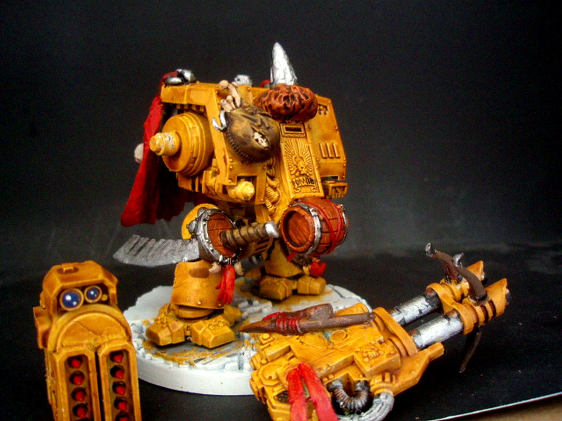 Dreadnought, Lascannon, Mongol, White Scars