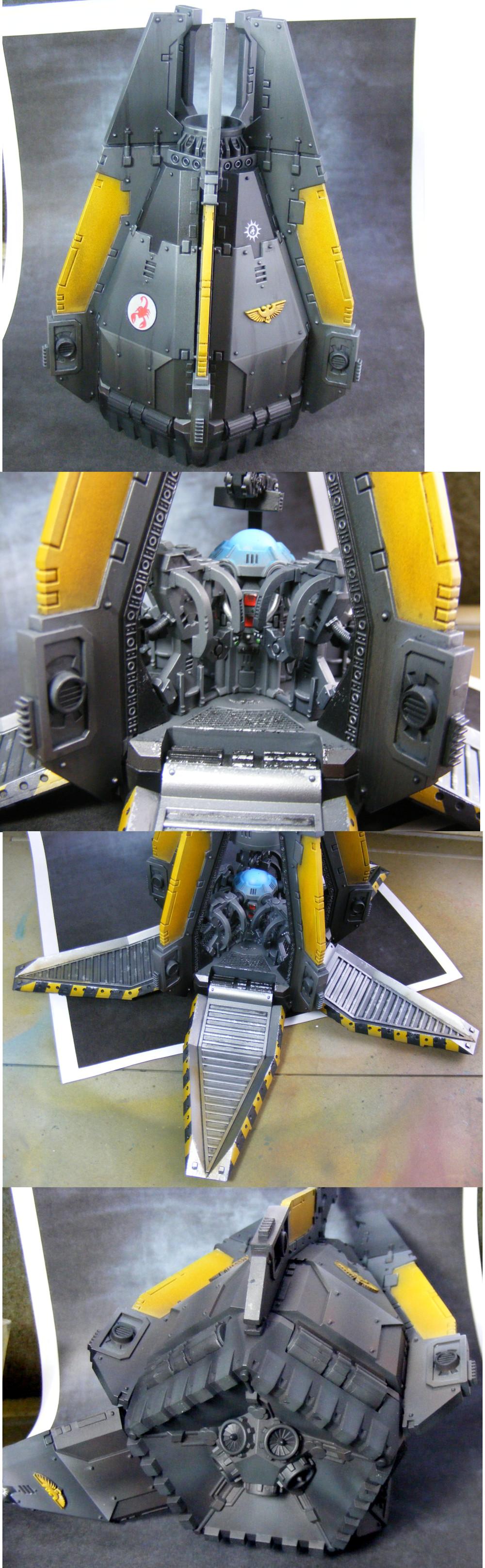 Drop Pod, Res Scorpions, Space Marines