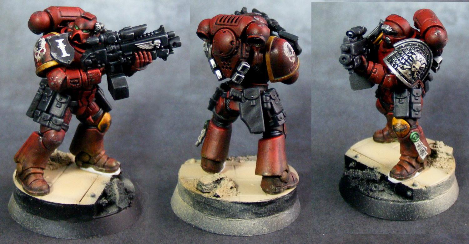 Red Hunters, Red hunters Space marine WIP