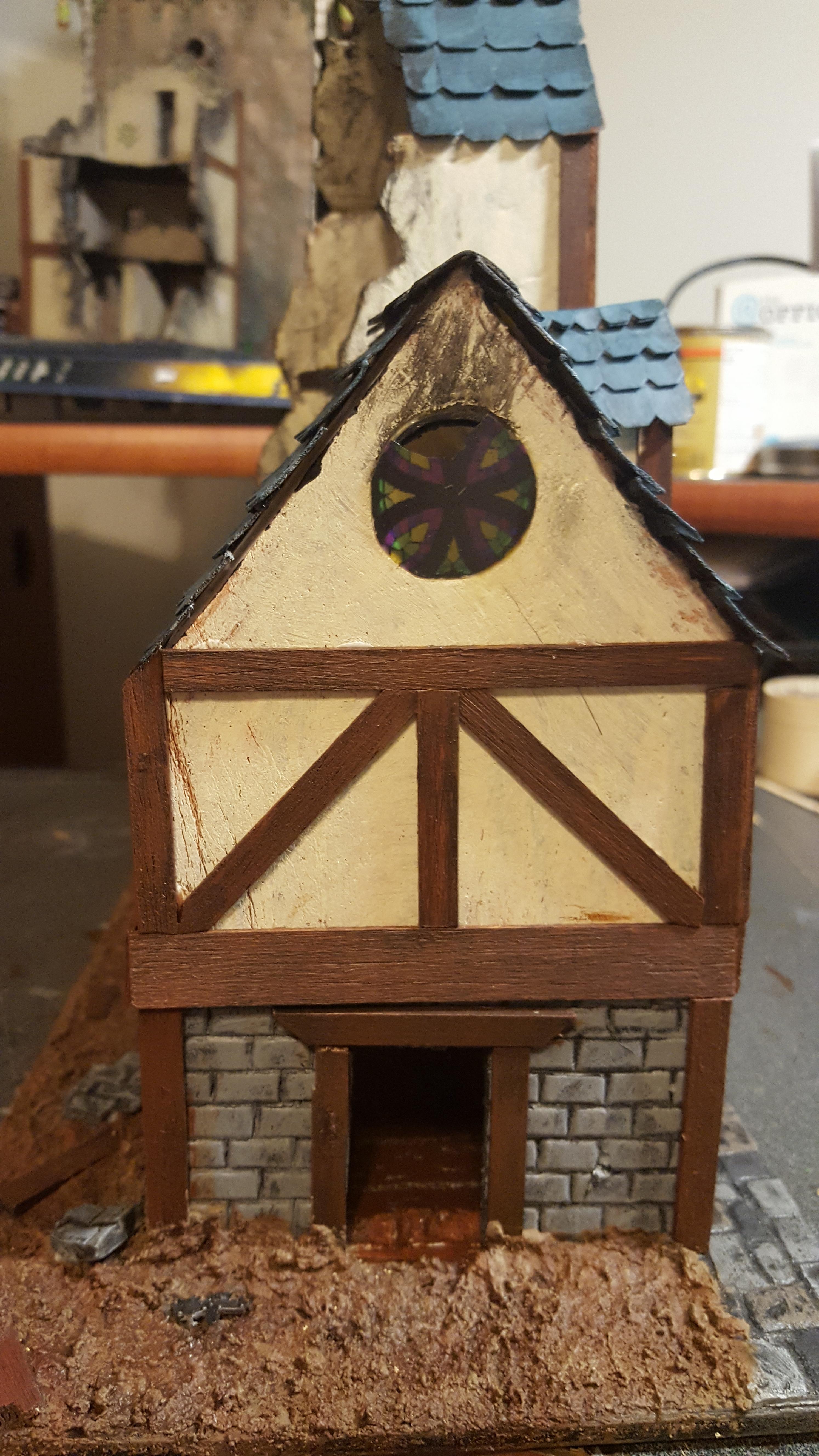 Mordheim, Ruins, Scratch Build, Terrain