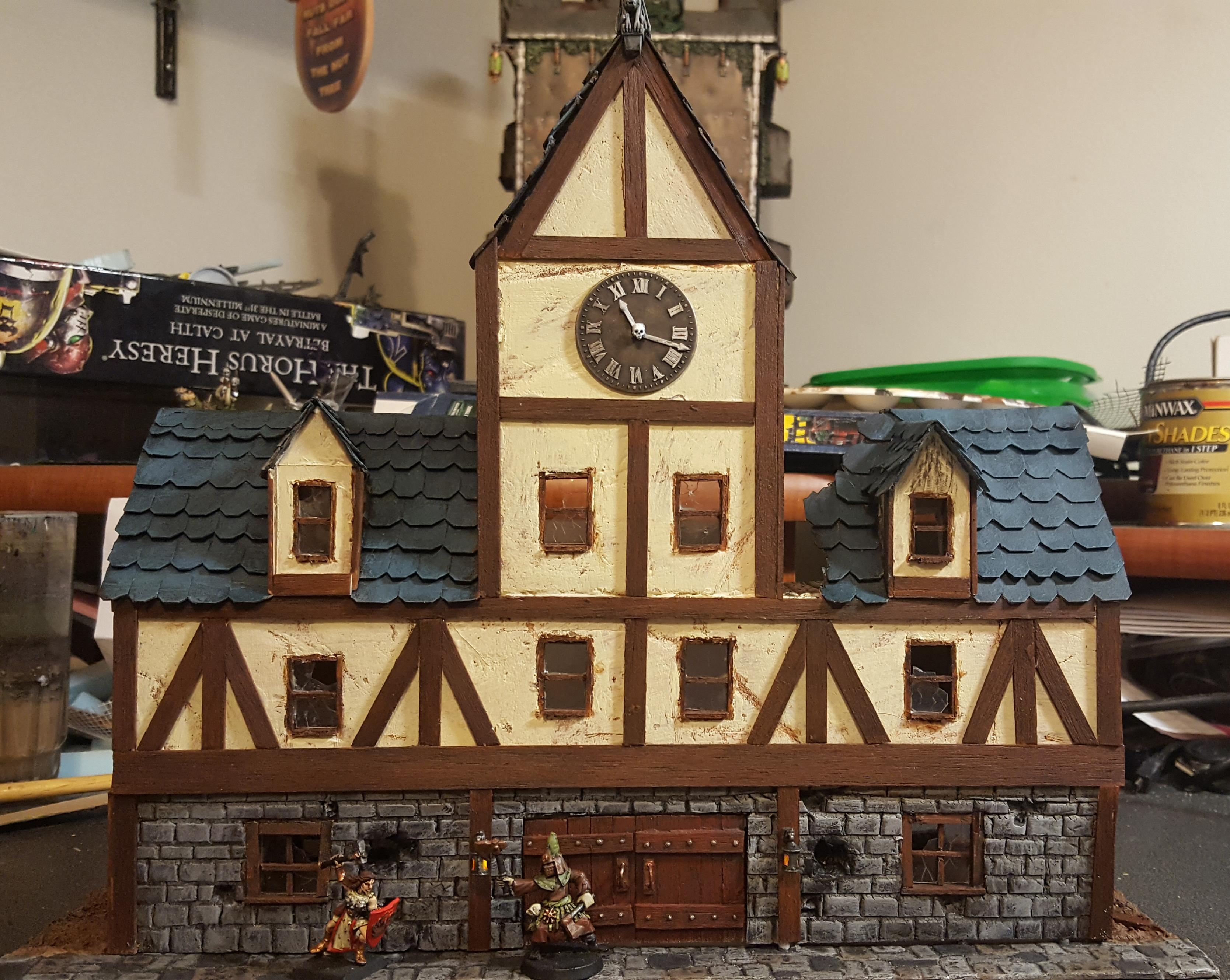 Mordheim, Ruins, Scratch Build, Terrain