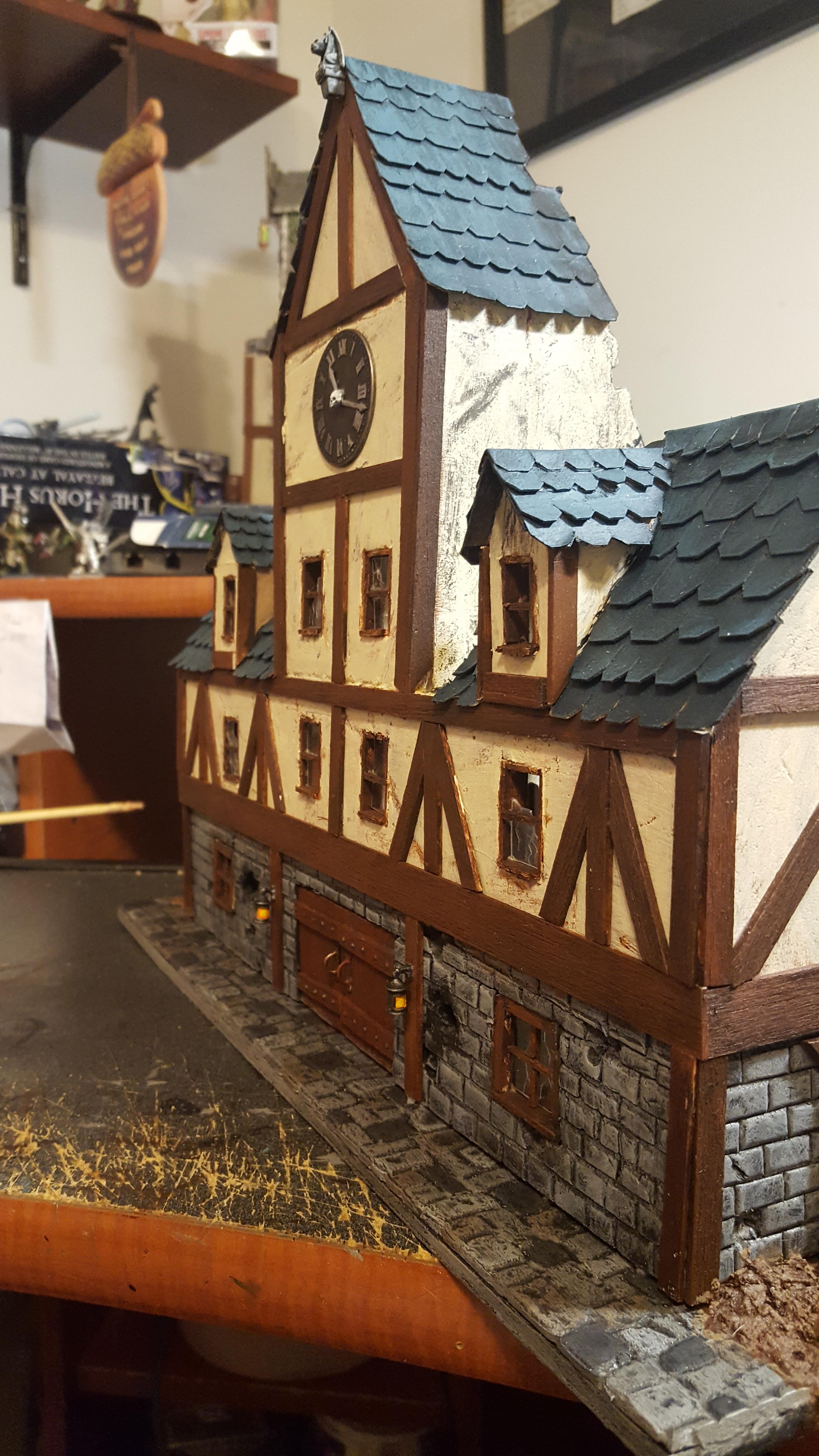 Mordheim, Ruins, Scratch Build, Terrain