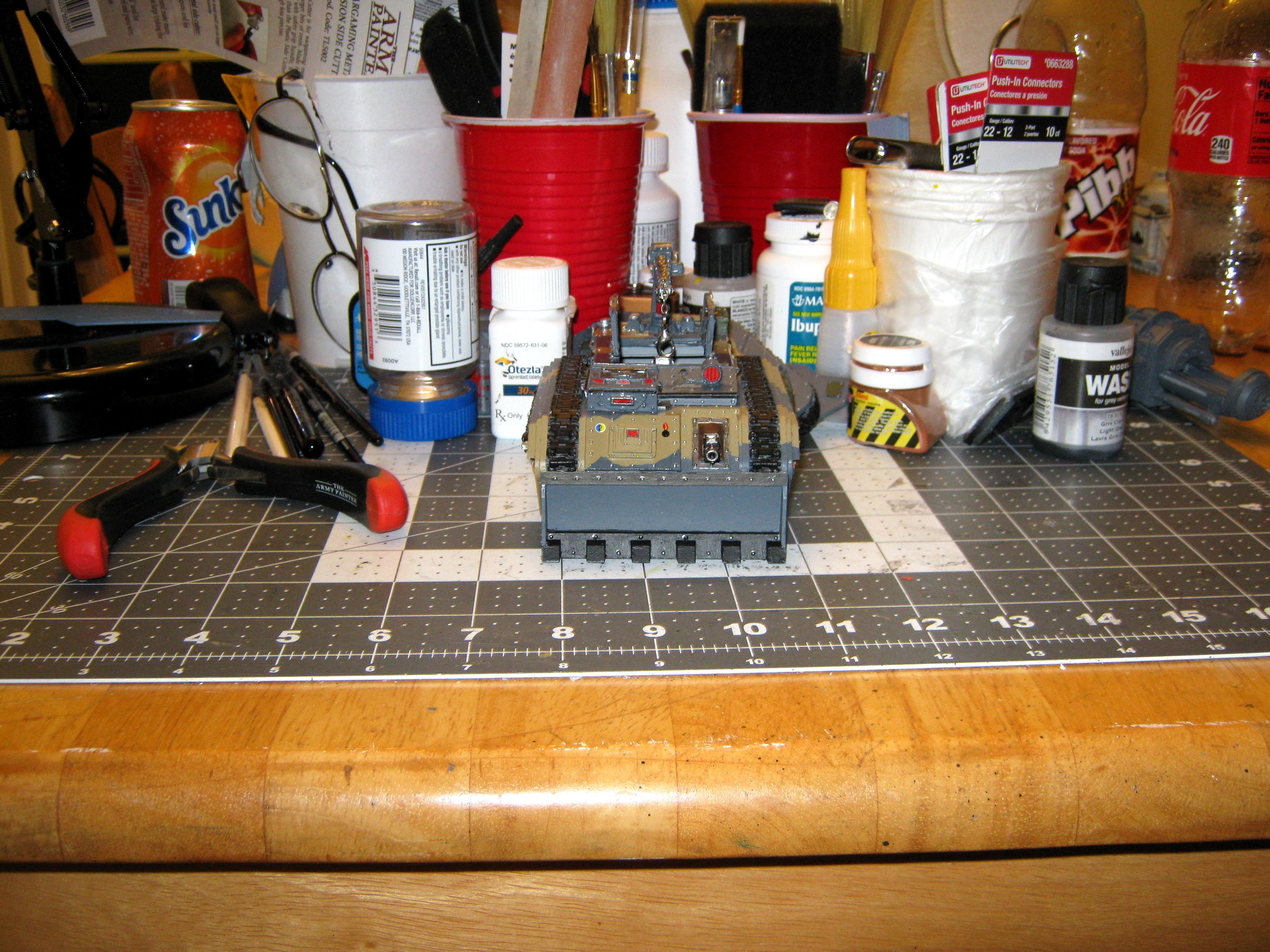 Armored Transport, Astra Militarum, Forge World, Imperial, Imperial Guard, Logistical Unit, Munitions Carrier, Support Vehicle, Trojan Support Vehicle