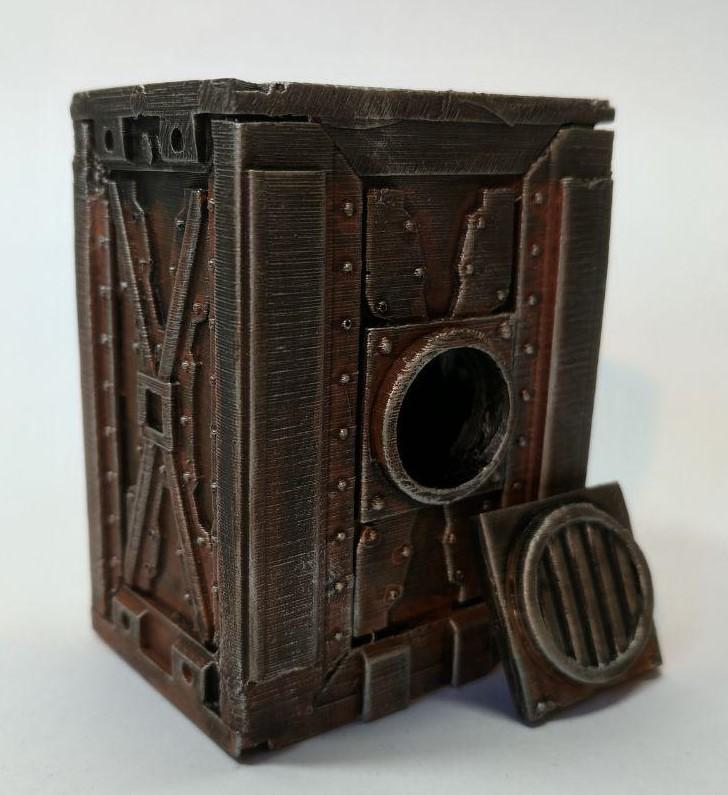 Board, Corridors, Necromunda, Walls, Zone Mortalis