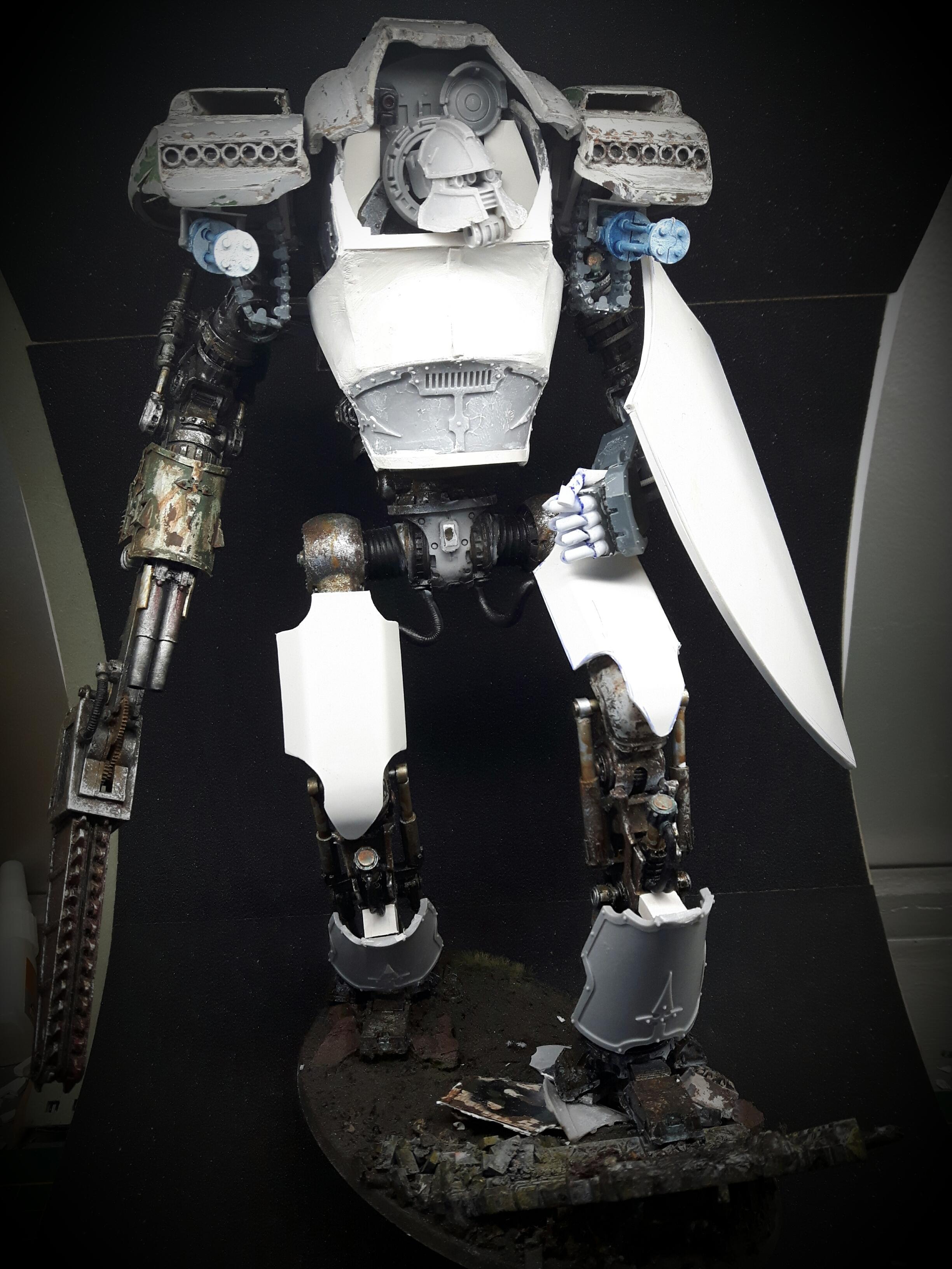 Fortified knight front