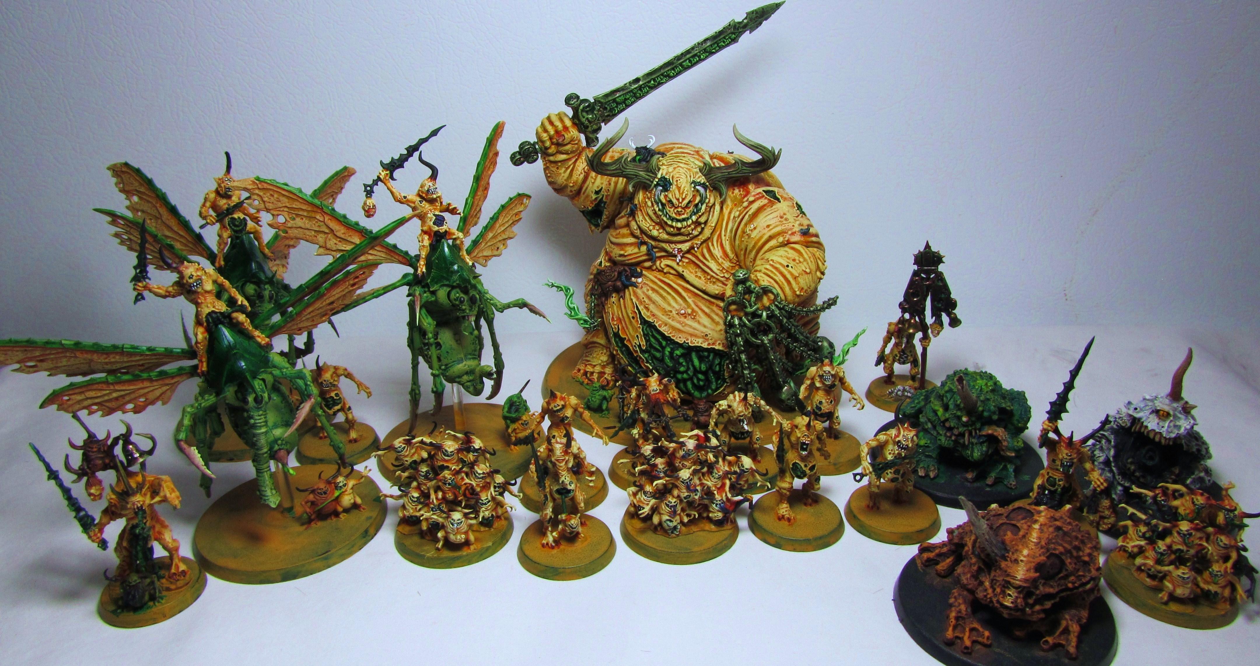 Chaos, Daemons, Drones, Nurgle, Plague, Rot, Unclean One