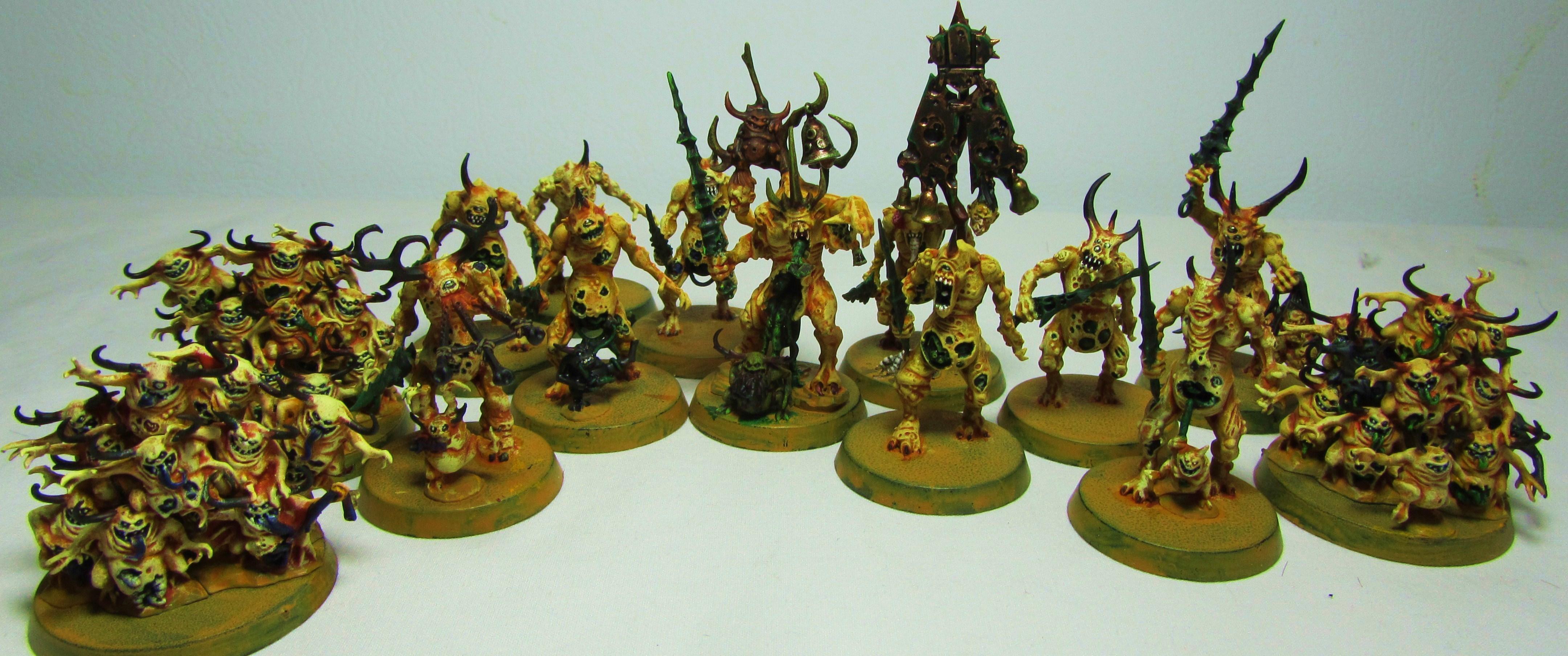 Chaos, Daemons, Drones, Nurgle, Plague, Rot, Unclean One
