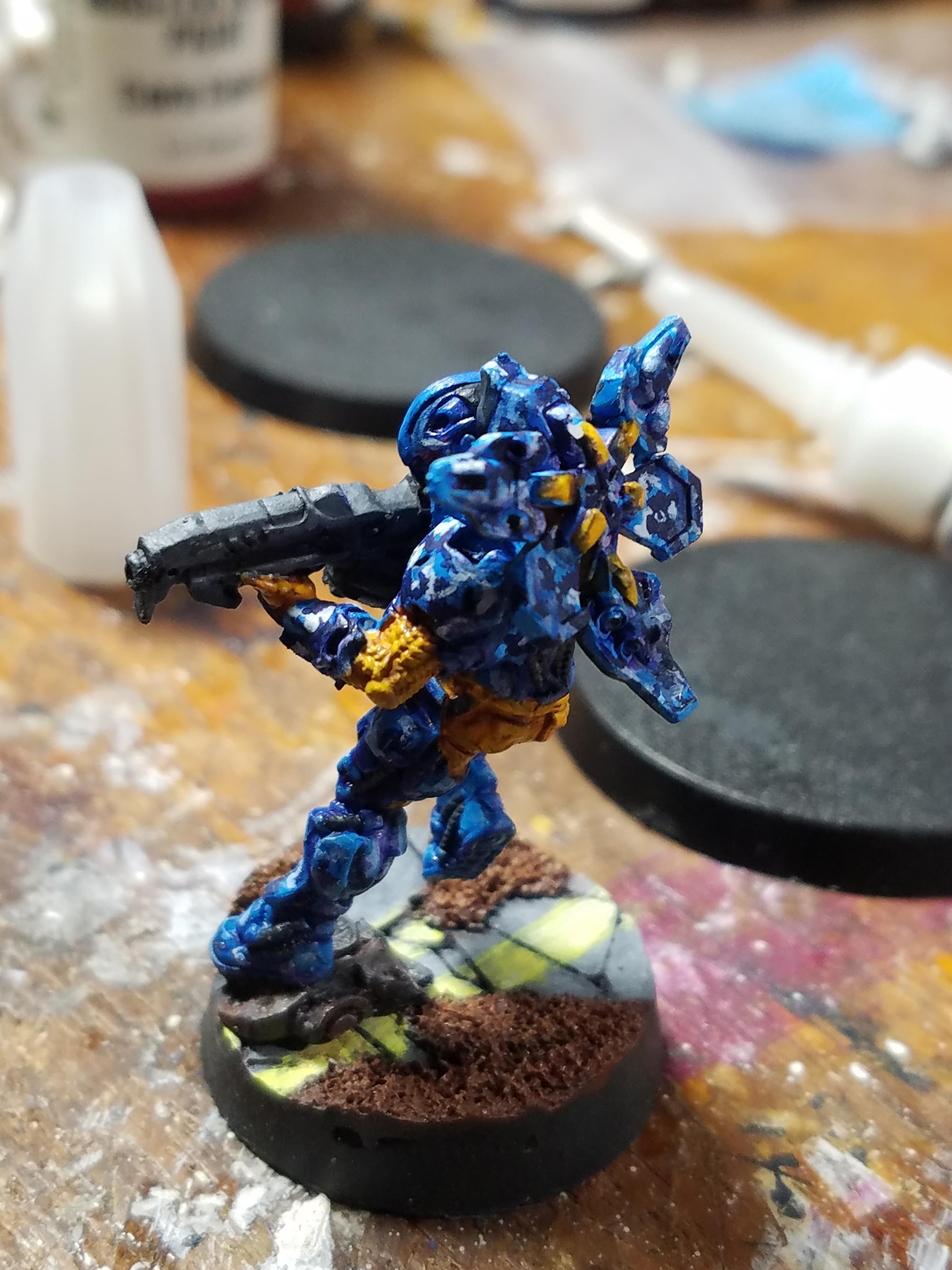 Badly Done Camo, Corvus Belli, Digital Camo, Infinity, Tiger Soldier, Yu Jing