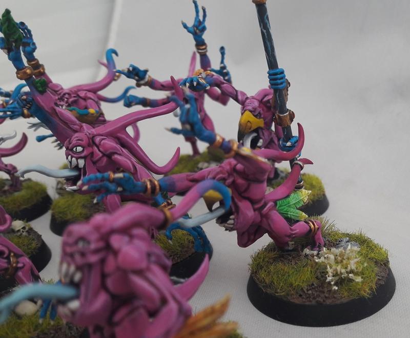 Blends, Daemons, Pink Horrors, Tzeentch