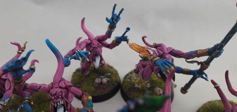 Blends, Daemons, Pink Horrors, Tzeentch