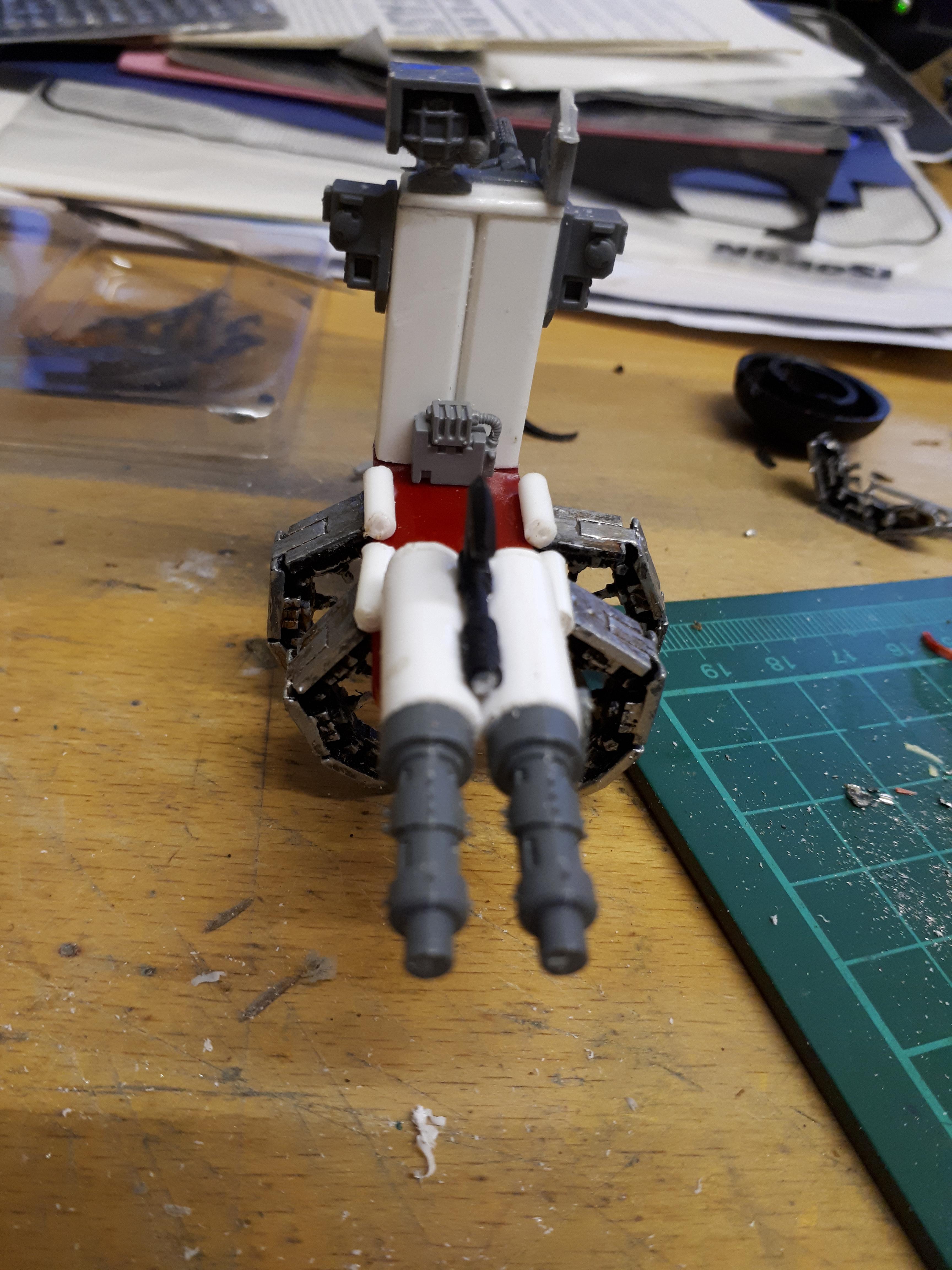 Bike, Scratch Build, Space Marines, Techmarine, Walker
