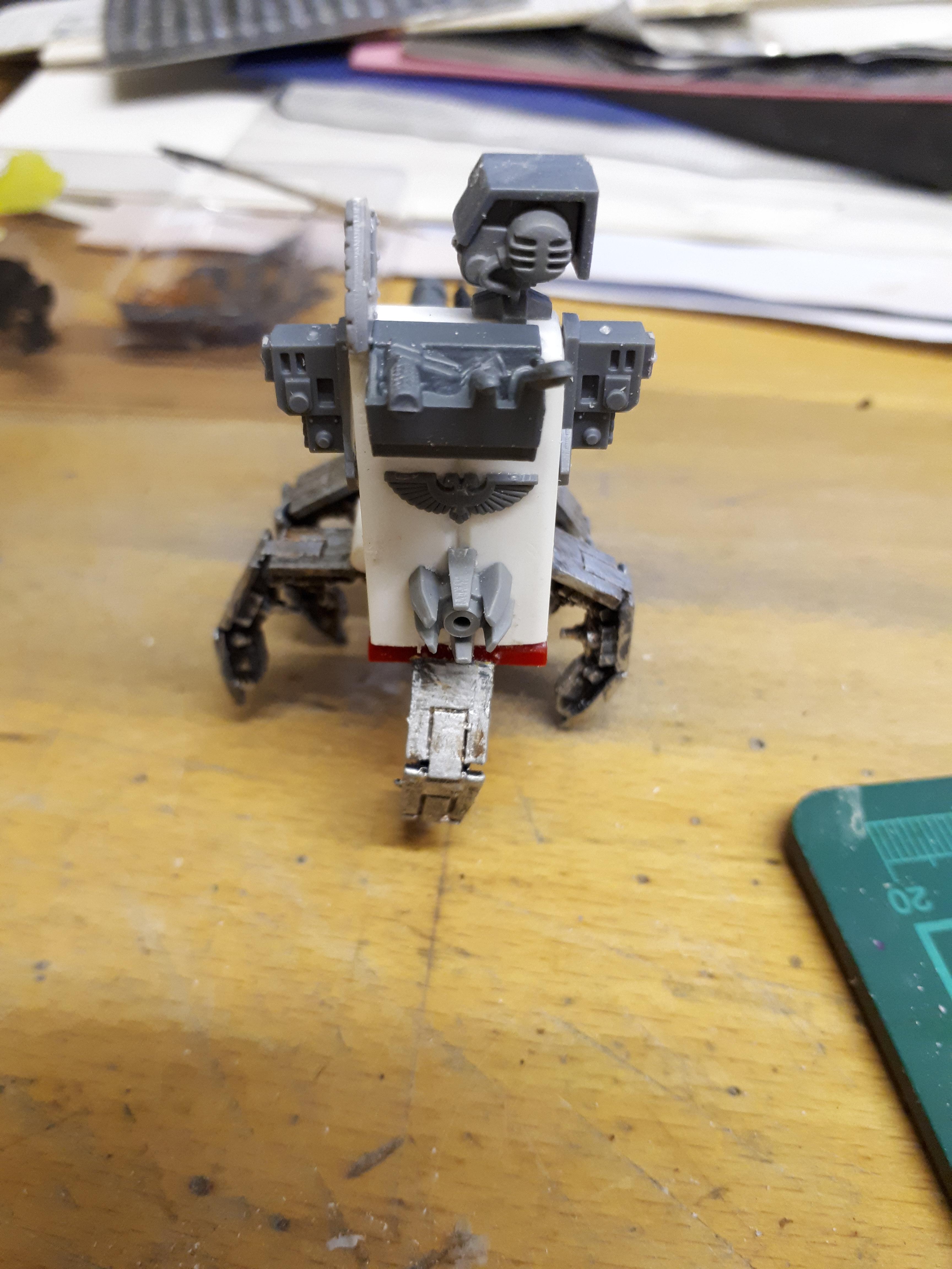 Bike, Scratch Build, Space Marines, Techmarine, Walker