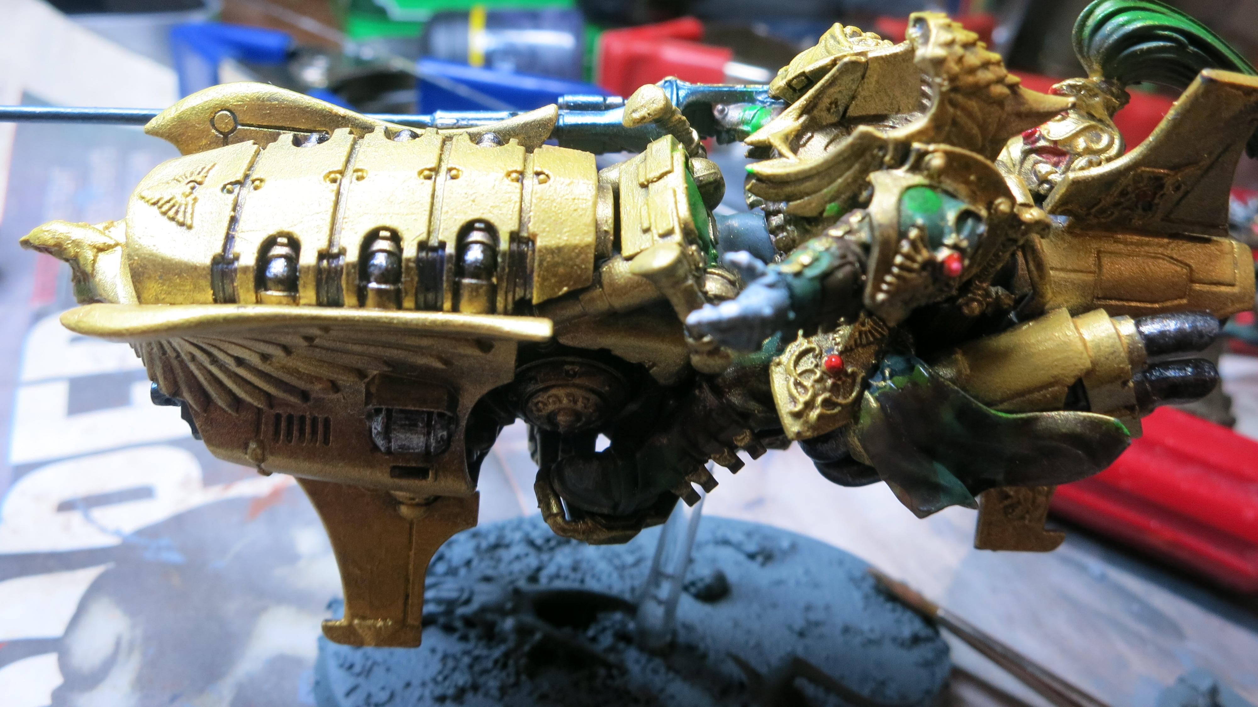 Adeptus Custodes, Adeptus Praetors, Dawneagle Jetbike, Shield Captain