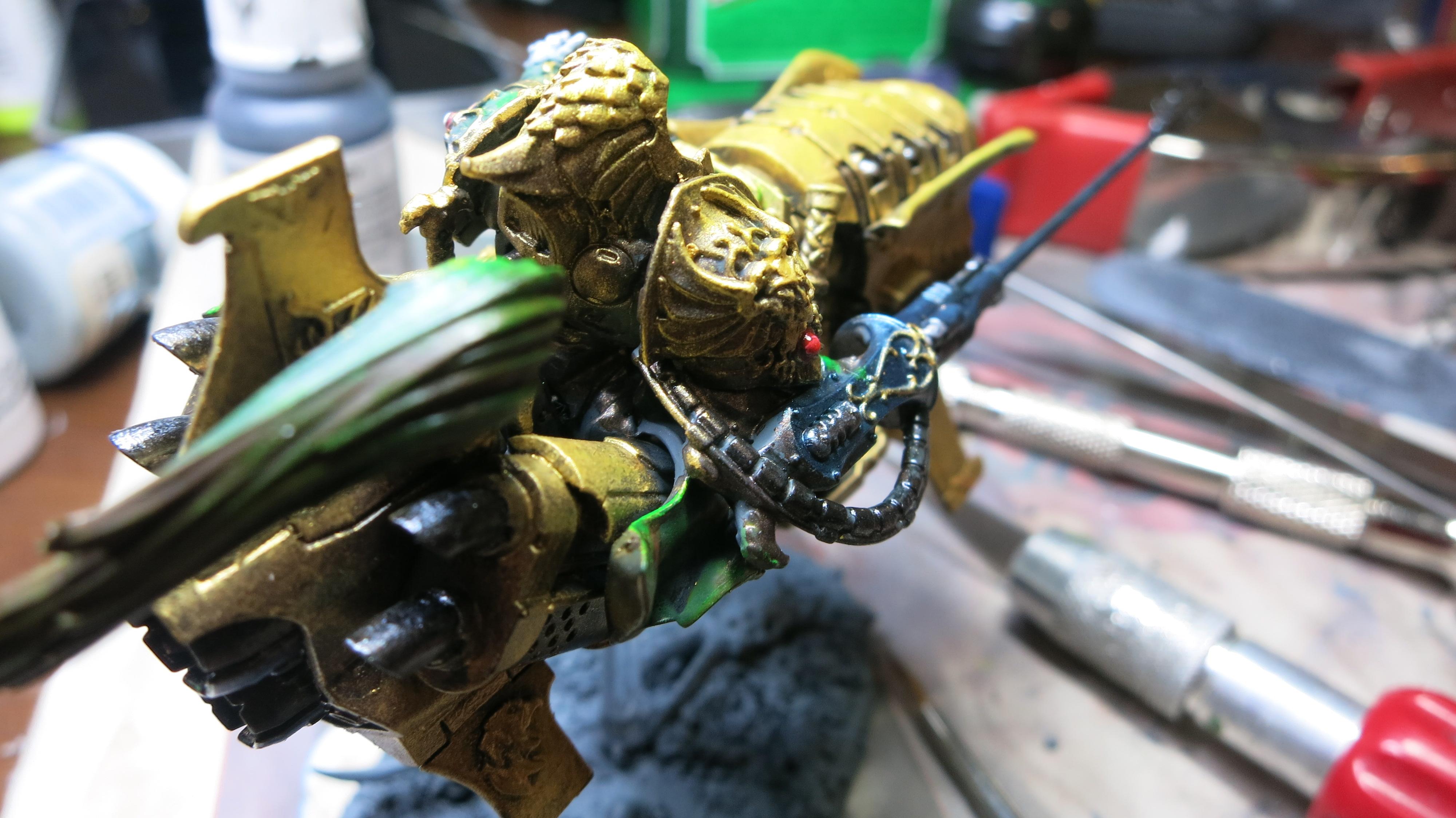Adeptus Custodes, Adeptus Praetors, Dawneagle Jetbike, Shield Captain