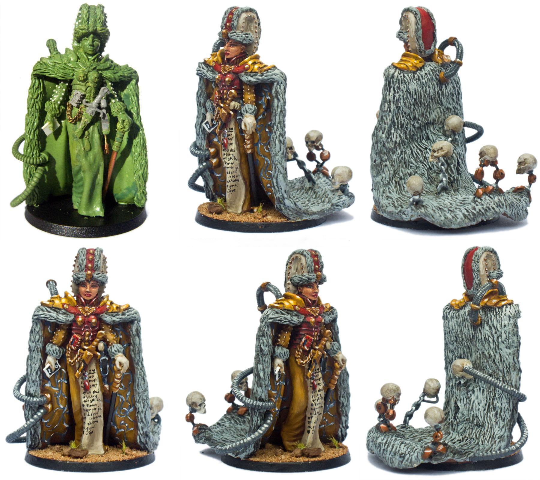 Female, Governor, Grimdark, Imperial, Noble, Skull