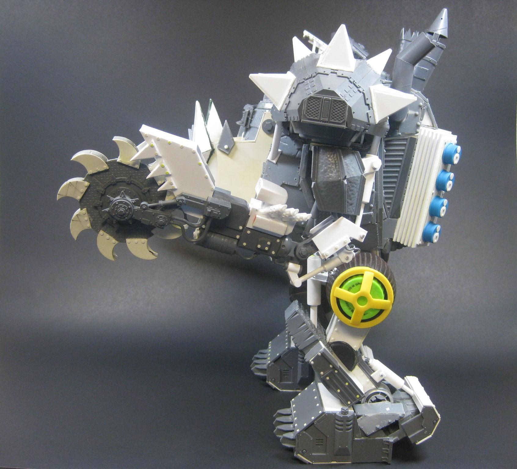 Conversion, Kitbash, Mekboy, Orks, Scratch Build, Stompa, Teek, Waaagh
