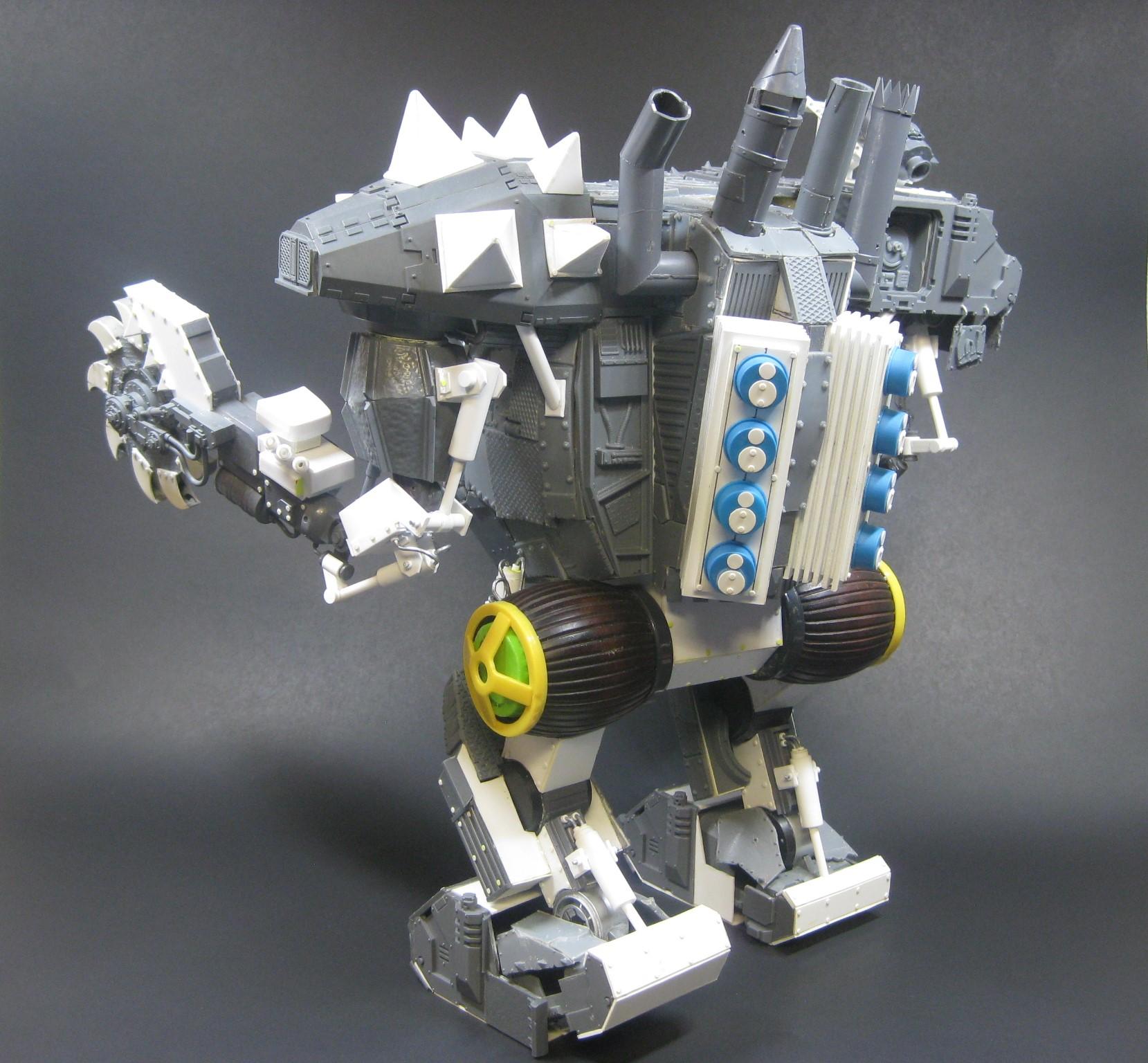 Conversion, Kitbash, Mekboy, Orks, Scratch Build, Stompa, Teek, Waaagh