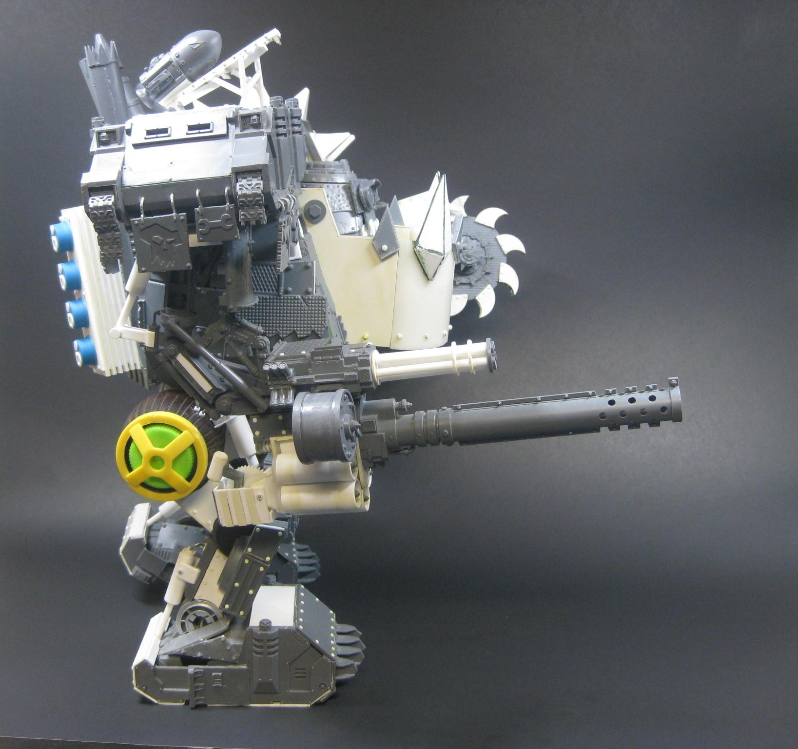 Conversion, Kitbash, Mekboy, Orks, Scratch Build, Stompa, Teek, Waaagh