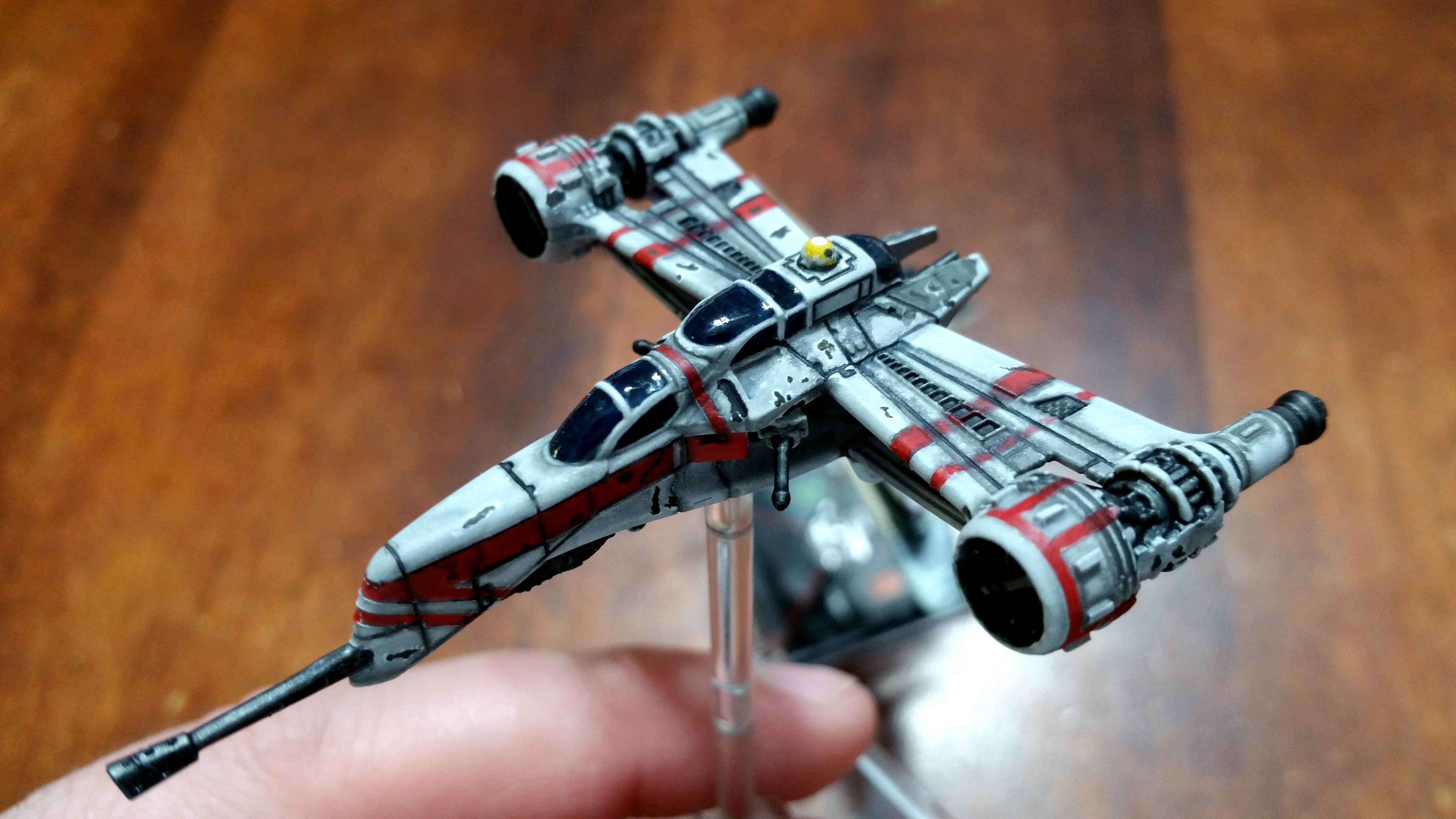 1/270, 170, 1:270, Arc, Arc-170, Modification, Repaint, Star Wars, X-wing Miniature Game
