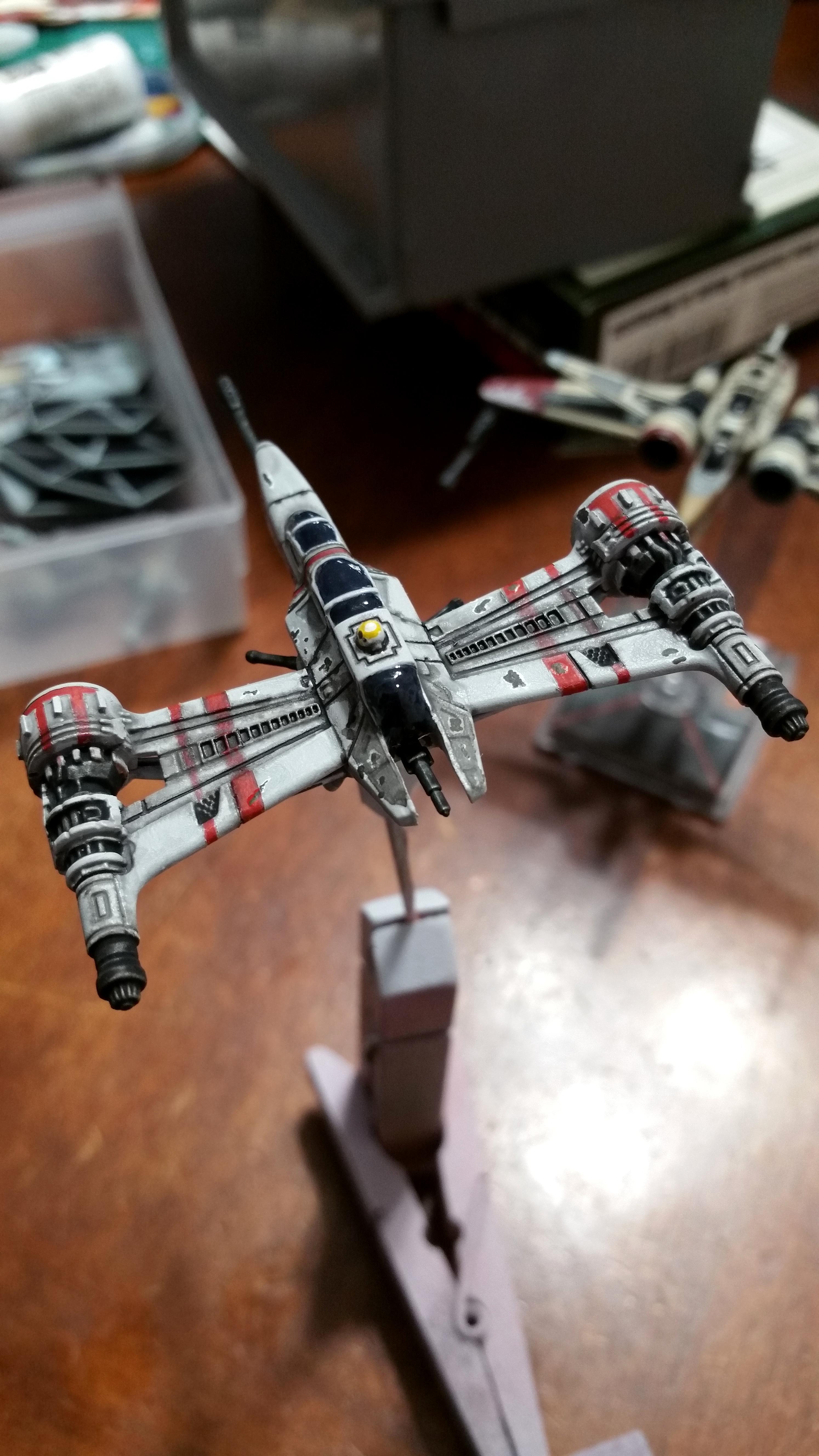 1/270, 170, 1:270, Arc, Arc-170, Modification, Repaint, Star Wars, X-wing Miniature Game