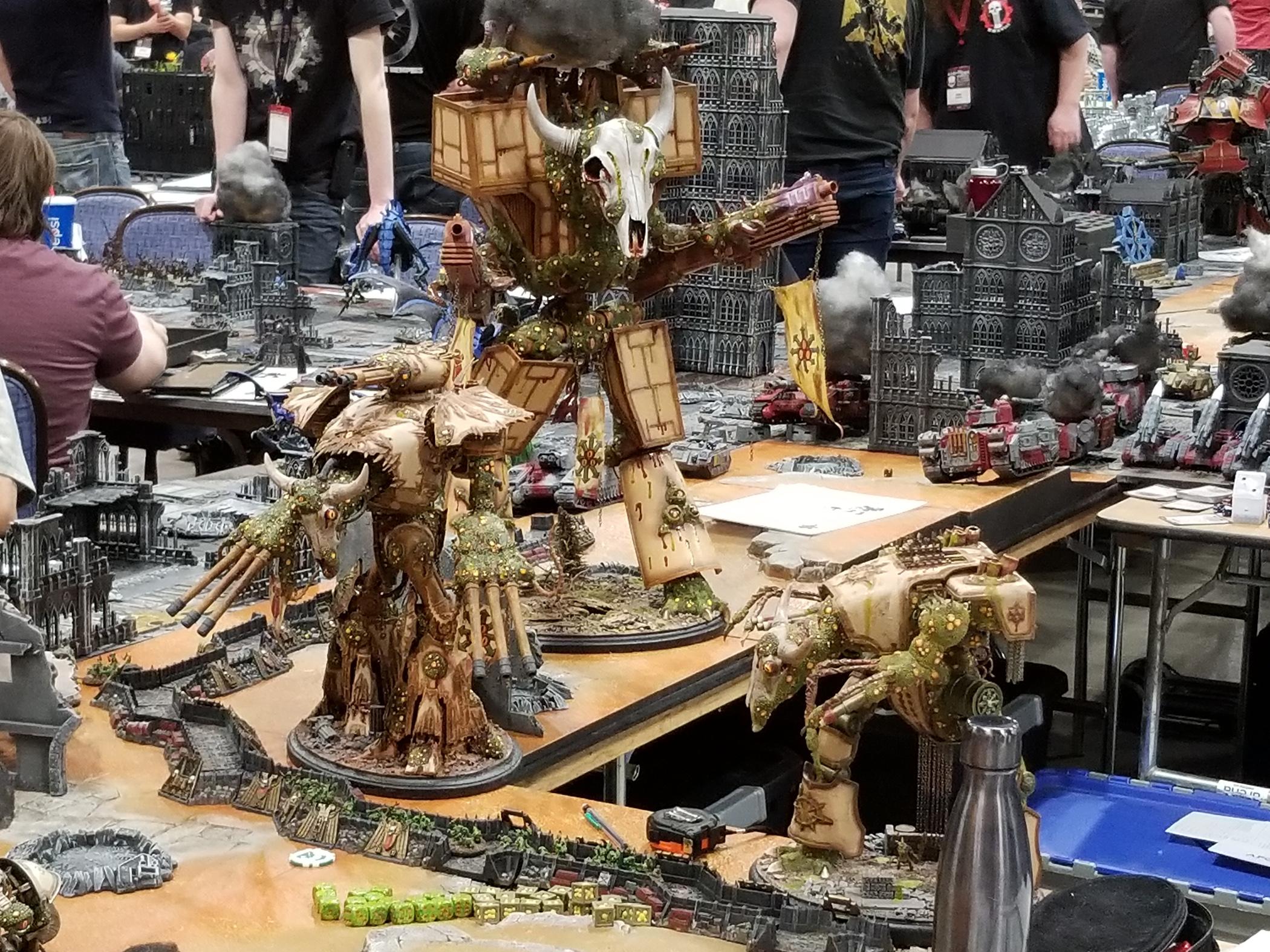 Adepticon 2018, Nurgle, Titan, Warhammer 40,000