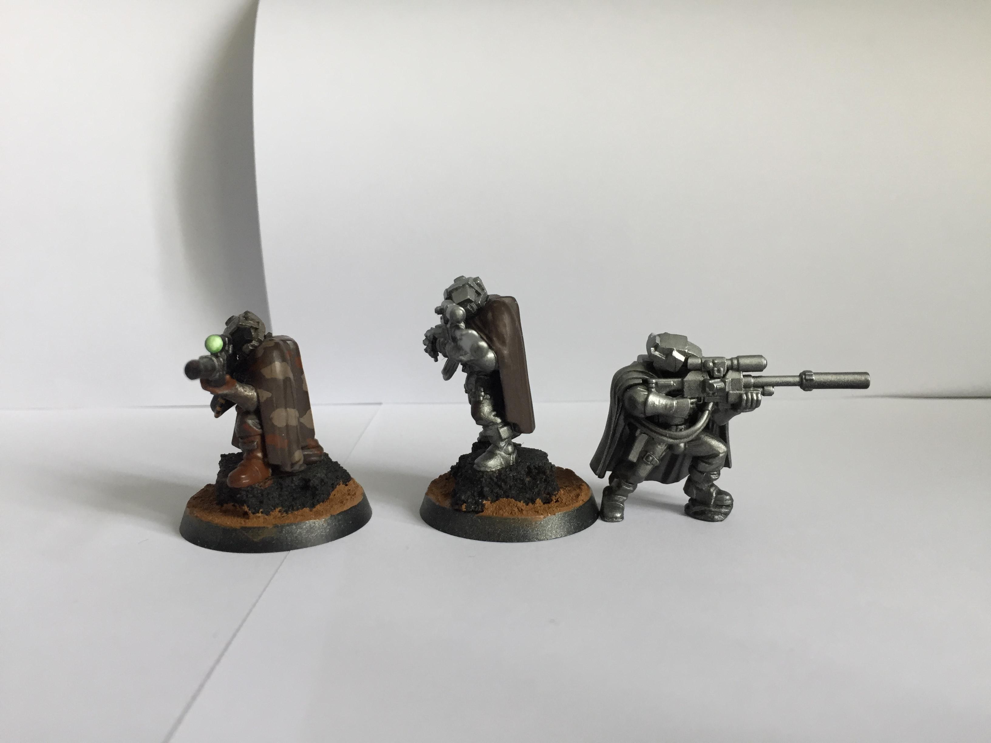 Iron Warriors, Pre Heresy, Preheresy, Reconnaissance Marines, Scout Armour, Sniper Rifles