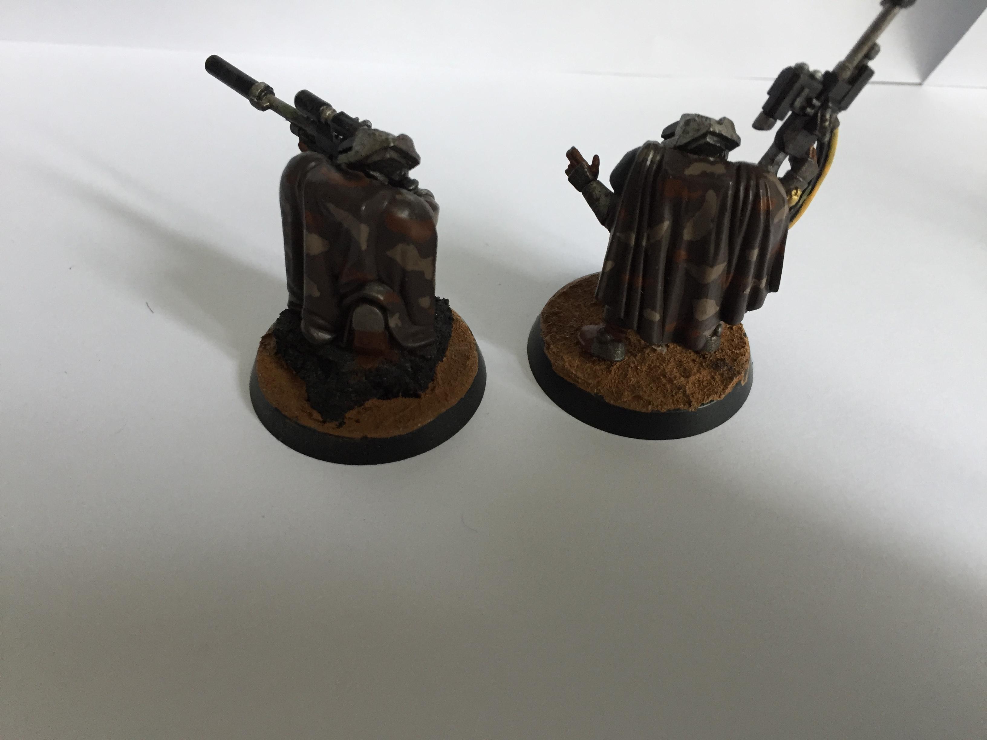 Iron Warriors, Pre Heresy, Preheresy, Reconnaissance Marines, Scout Armour, Sniper Rifles