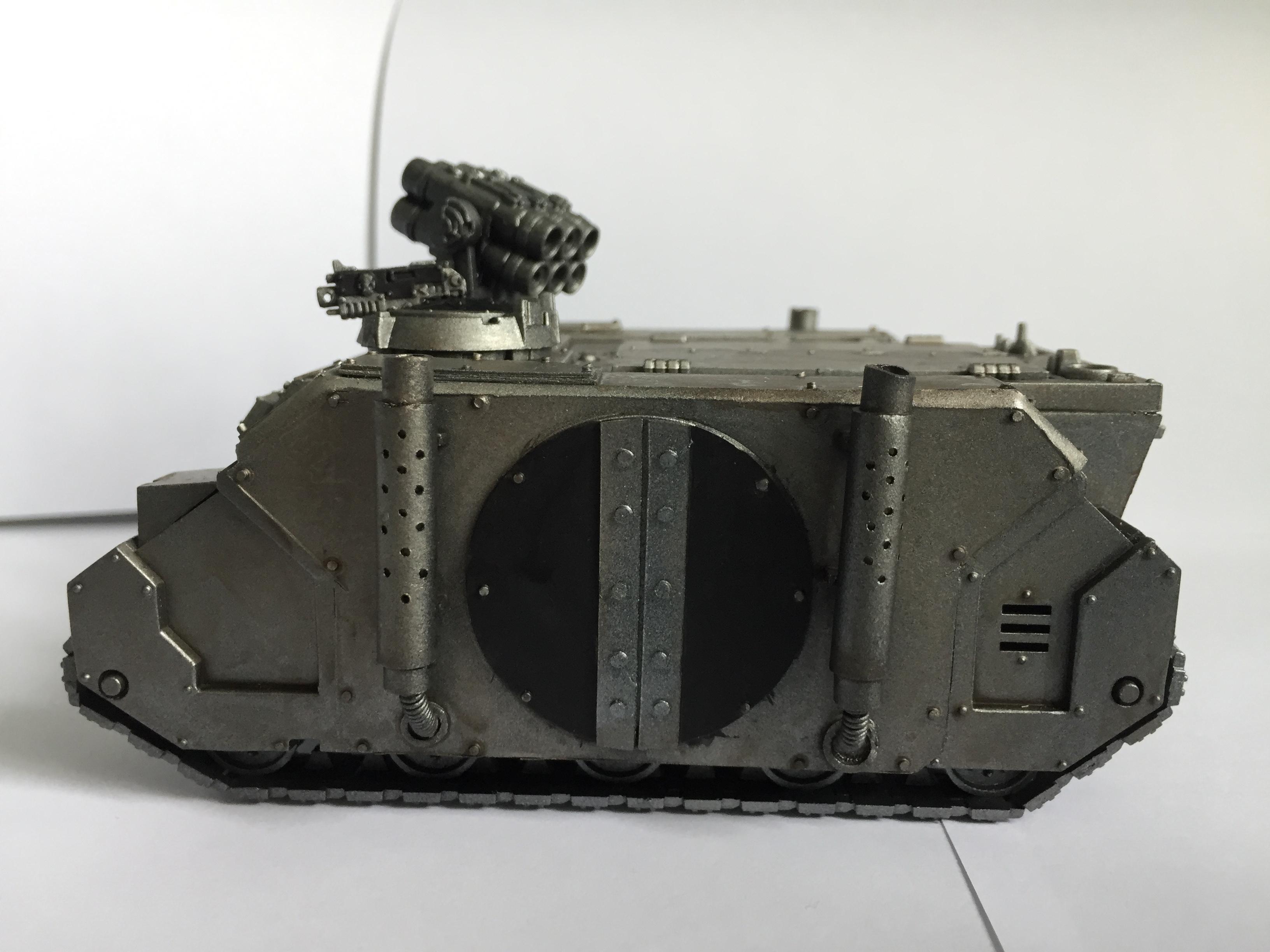 Conversion, Deimos Rhino, Iron Warriors, Plasticard, Pre Heresy, Preheresy