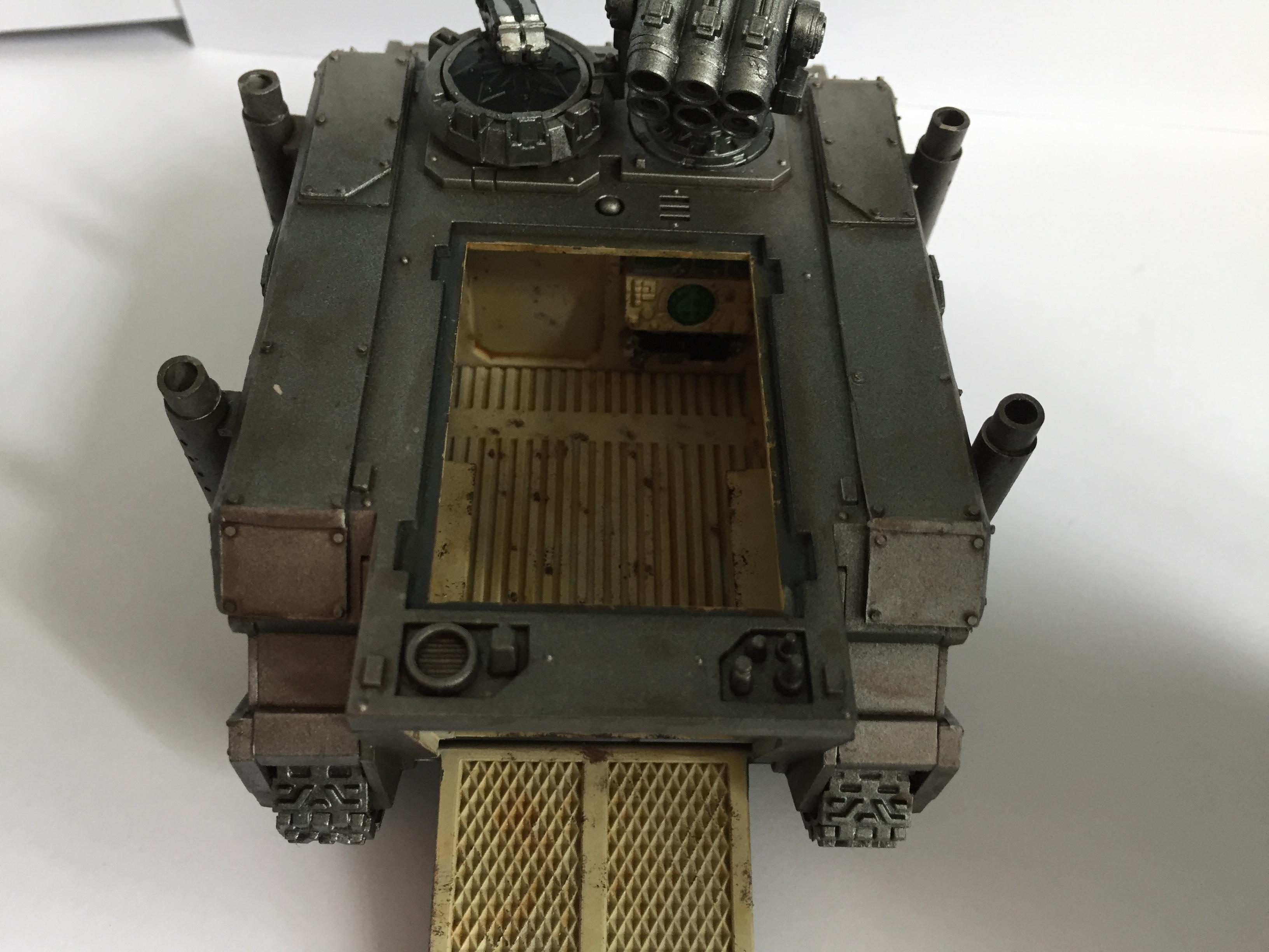 Conversion, Deimos Rhino, Iron Warriors, Plasticard, Pre Heresy, Preheresy