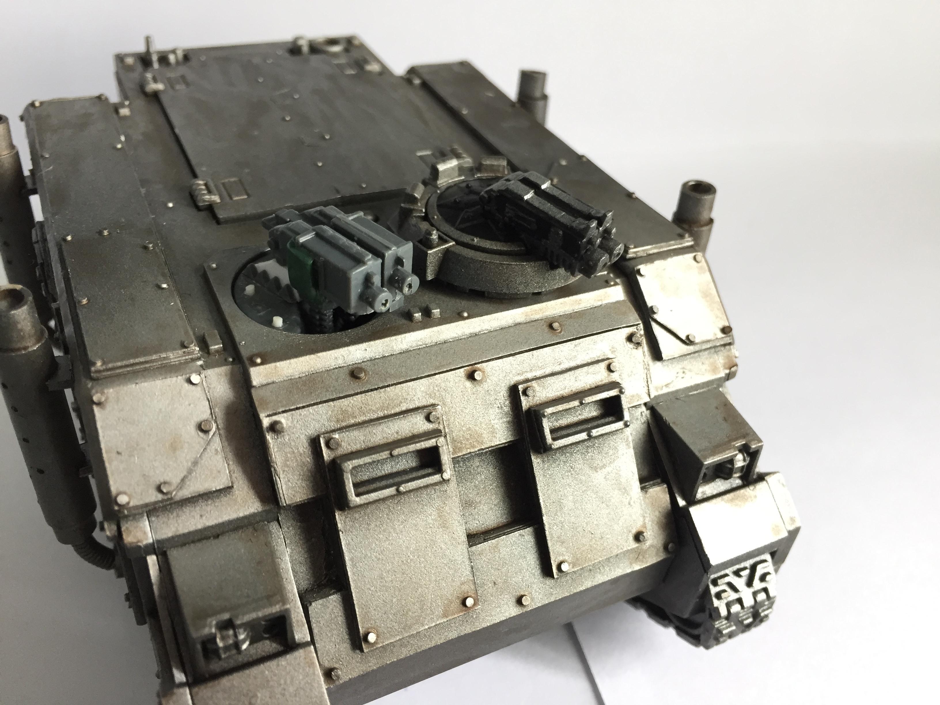 Conversion, Deimos Rhino, Iron Warriors, Plasticard, Pre Heresy, Preheresy