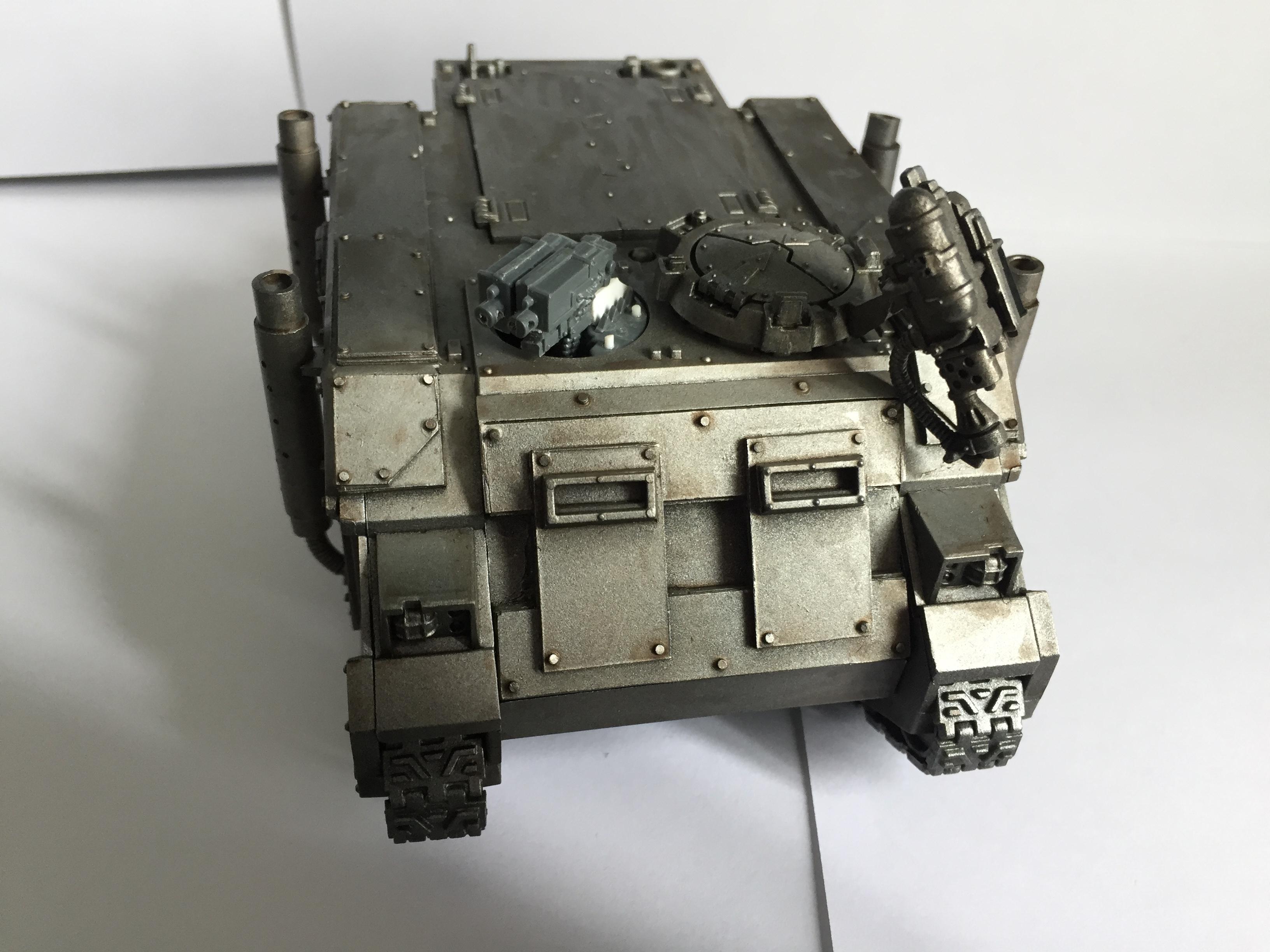 Conversion, Deimos Rhino, Iron Warriors, Plasticard, Pre Heresy, Preheresy
