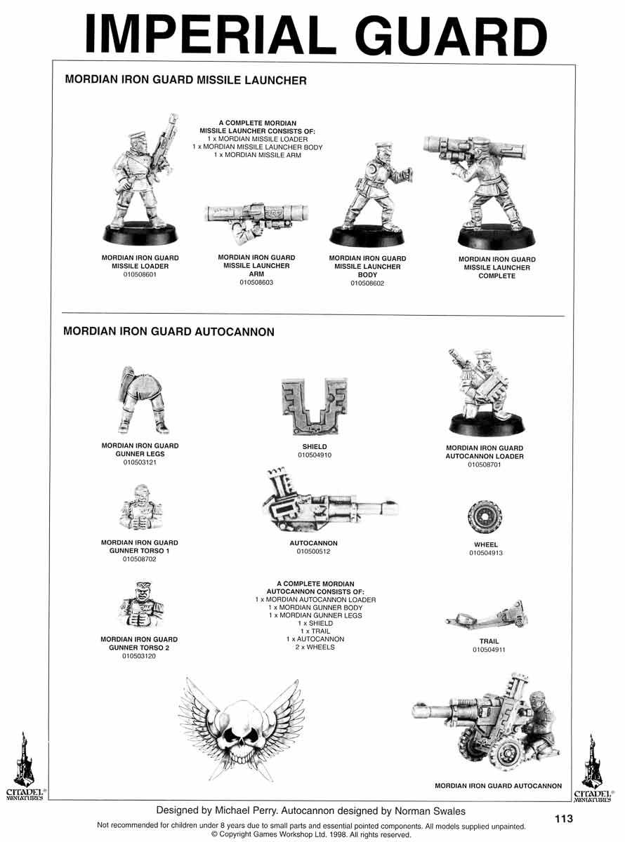 Astra Militarum, Games Workshop, Imperial Guard, Metal, Mordian Iron Guard, Warhammer 40,000