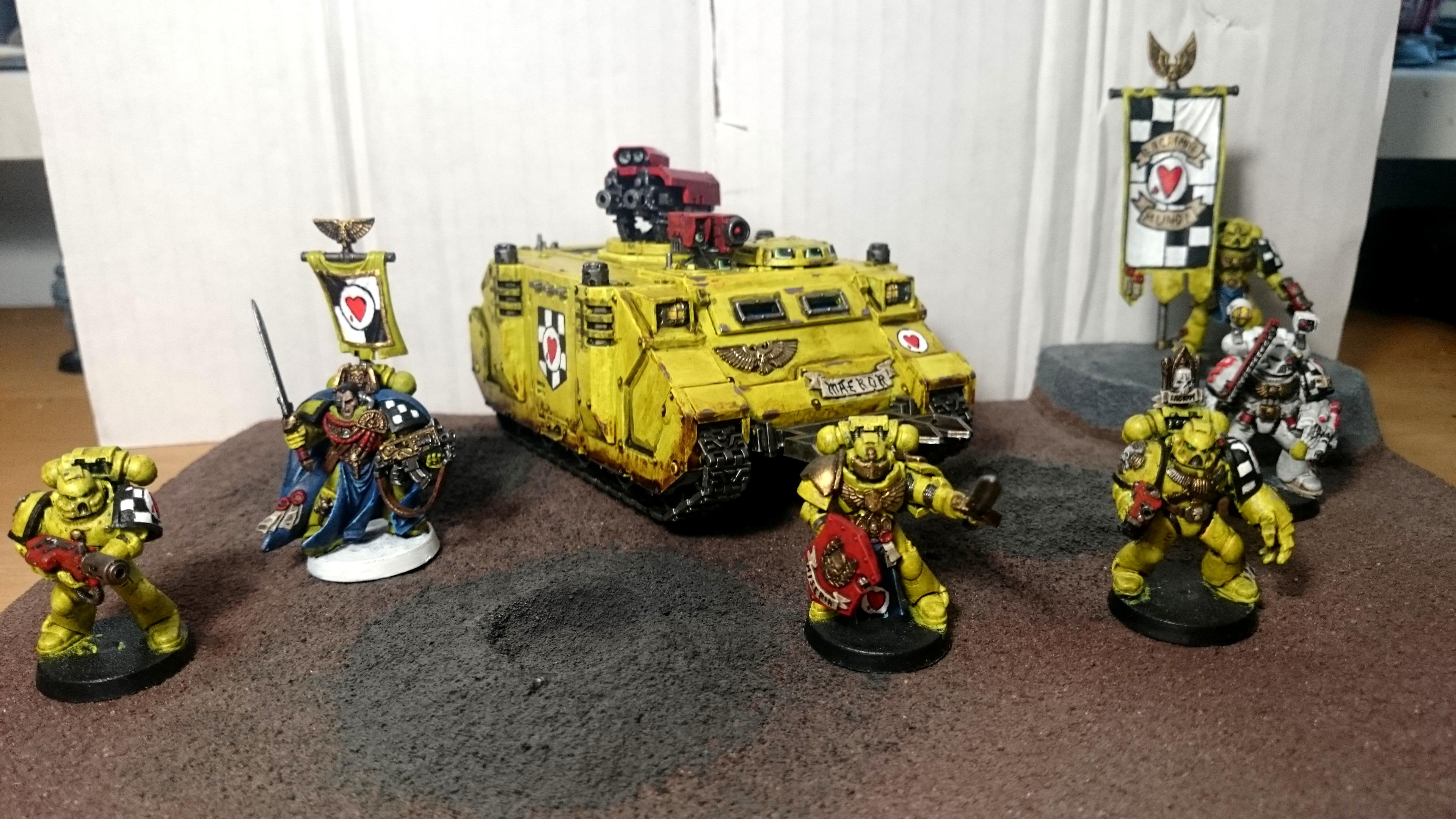 Captain, Command, Lamenters, Rhino