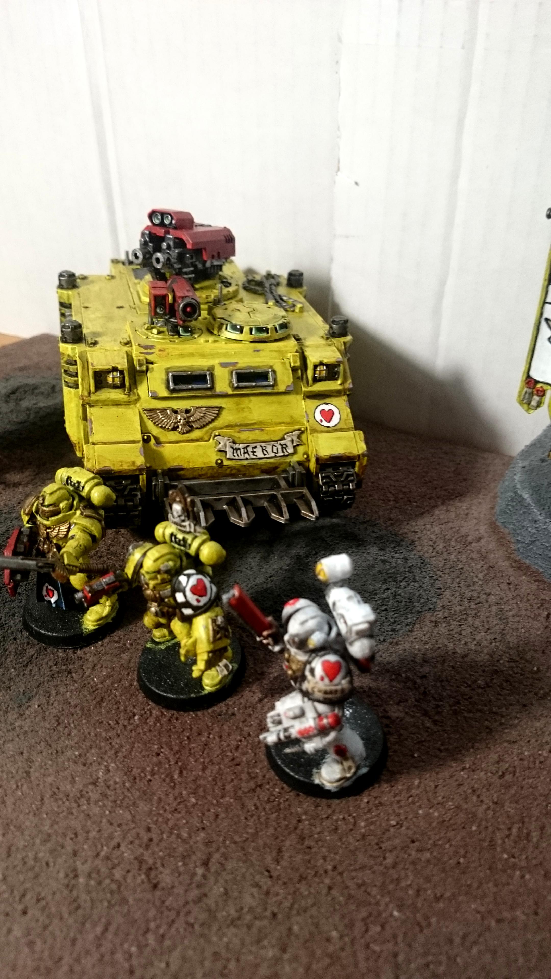 Captain, Command, Lamenters, Rhino