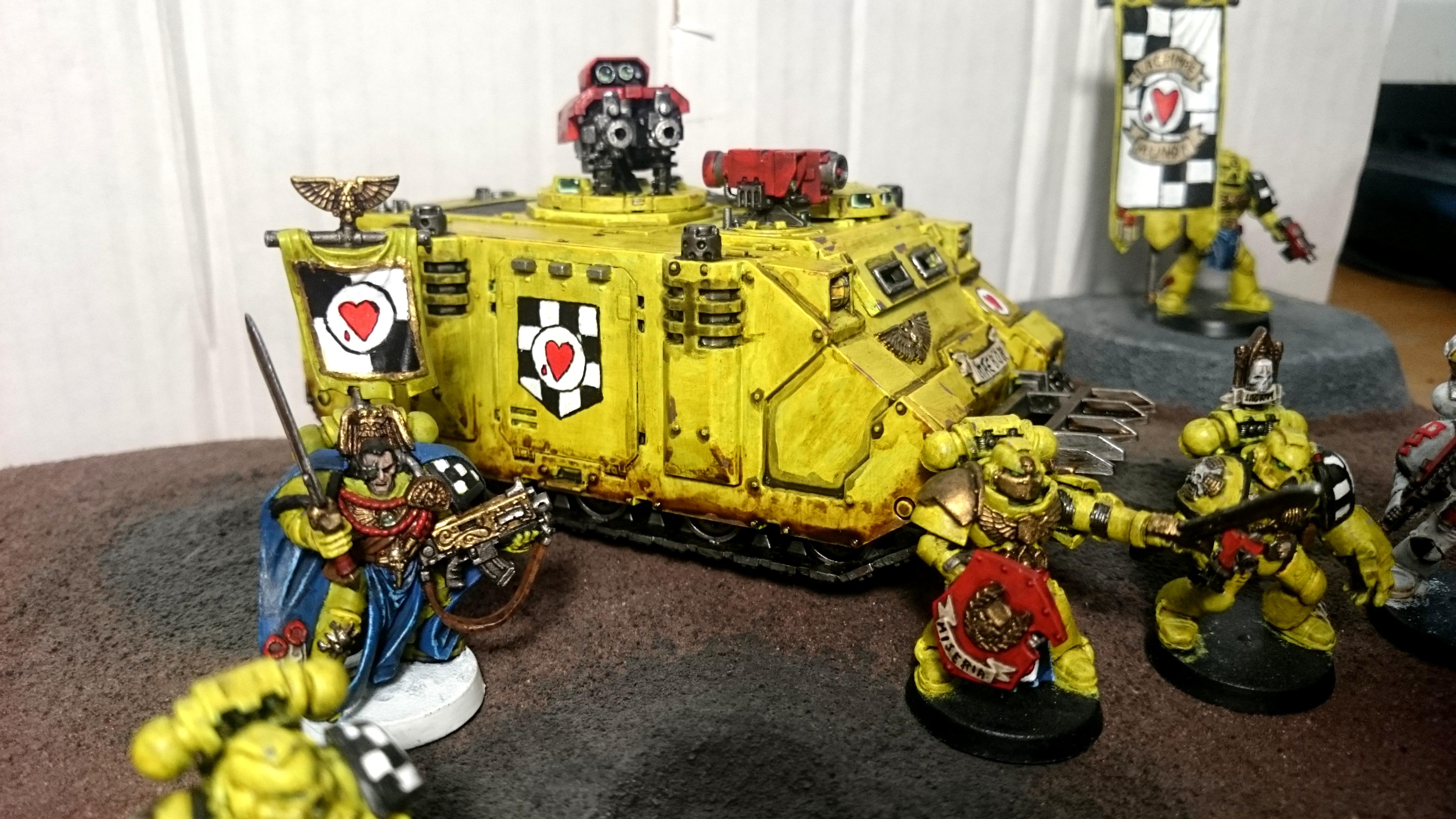 Captain, Command, Lamenters, Rhino