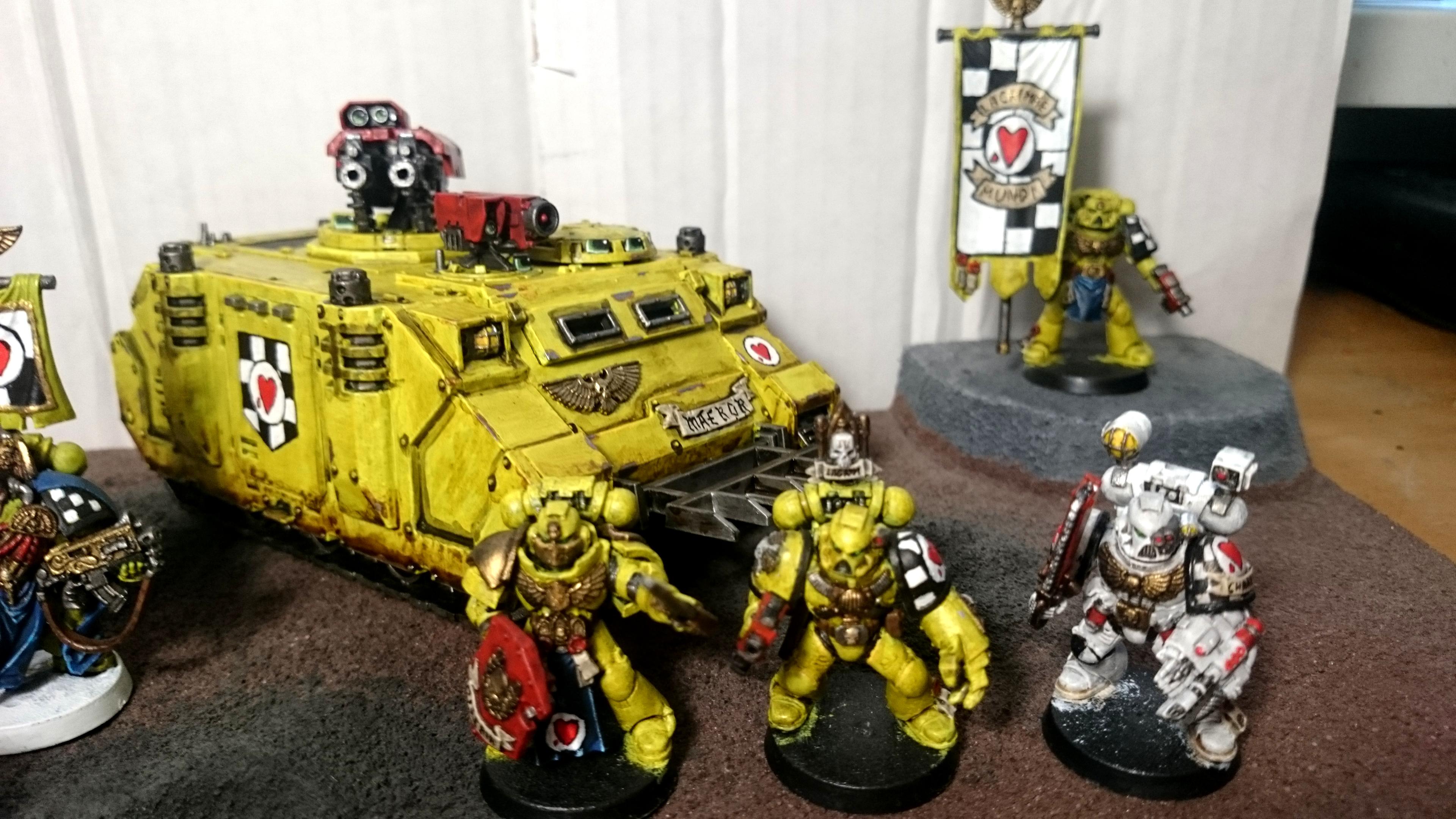 Captain, Command, Lamenters, Rhino